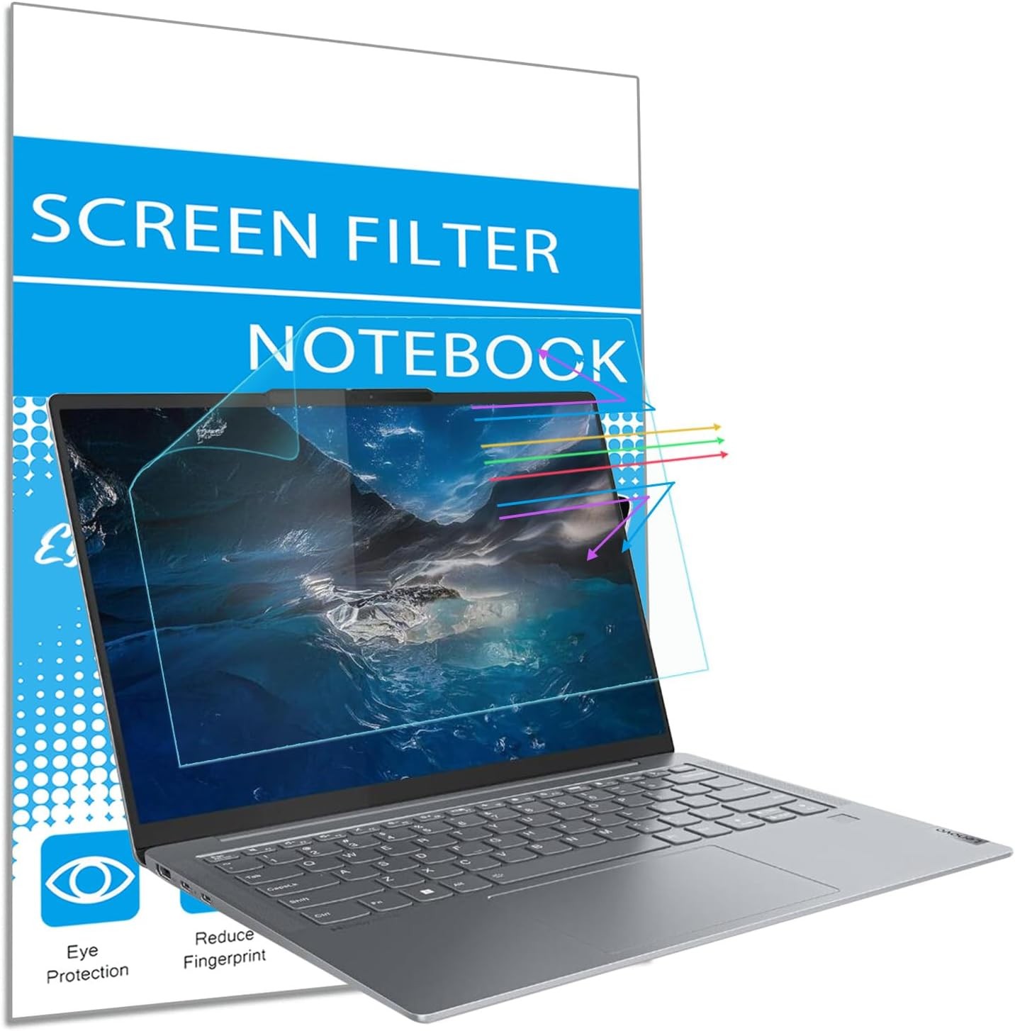Screen Protector for 14 Inch Lenovo Flex 5 Yoga 7i Slim 7i Yoga 9i – Anti Glare