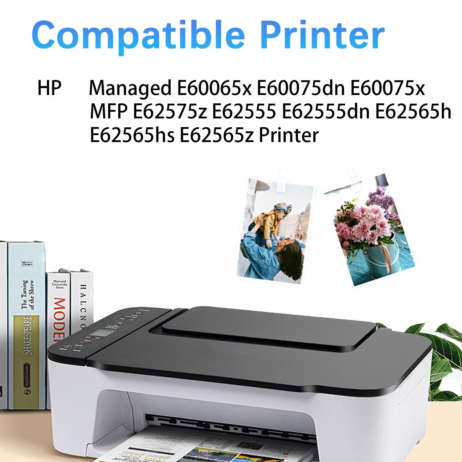 1 Pack W9004 W9004MC Toner Cartridge for HP E60065x E60075dn