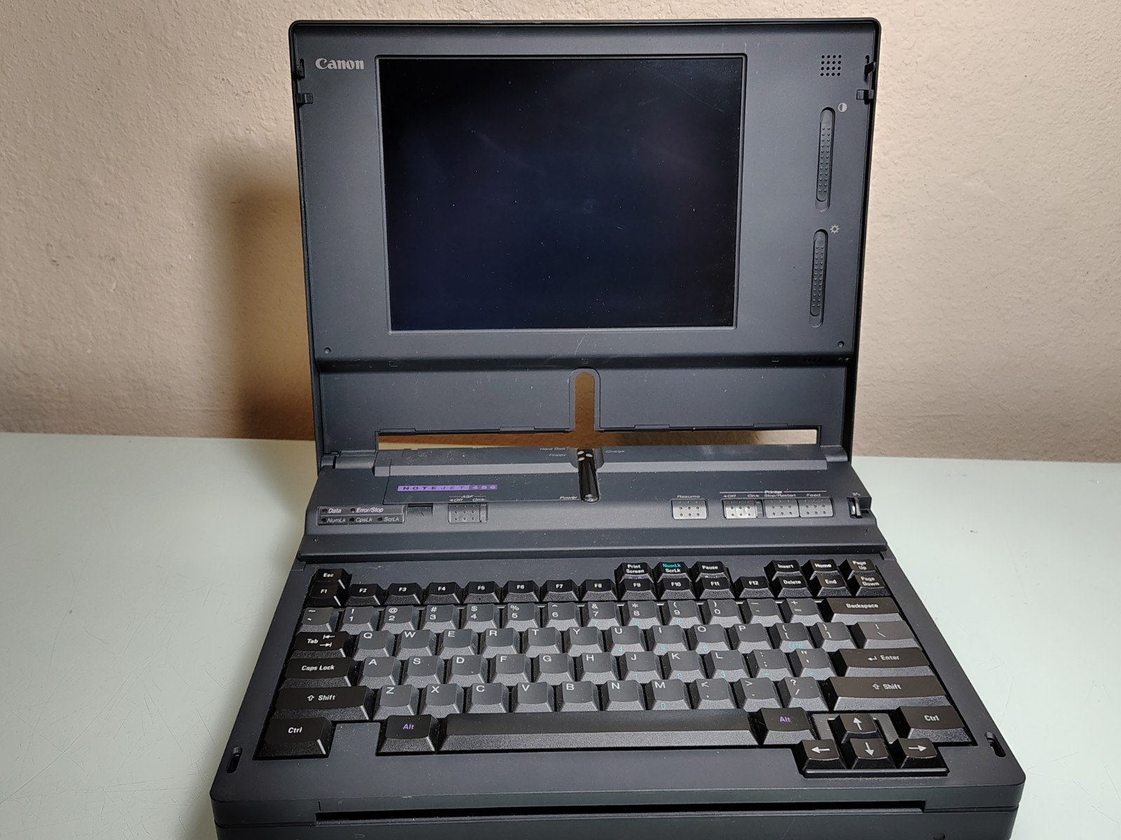Canon NoteJet 486 Laptop With Built In Printer + New Power Cable (Car/Boat Only)