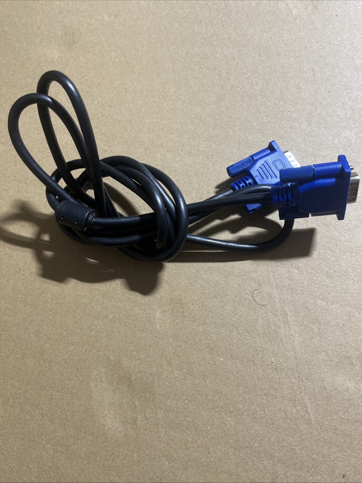 VGA Male to Male 15pin Cord Connects Monitor to Computer Video 5ft Cable