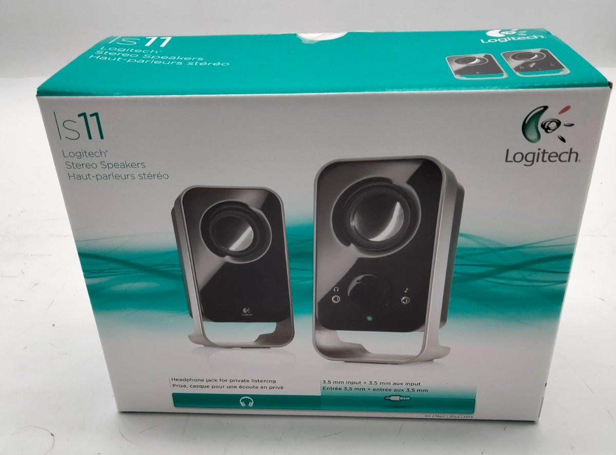Logitech Z150 Multimedia Speakers with Clear Stereo Sound (‎980-000802) 6W Black
