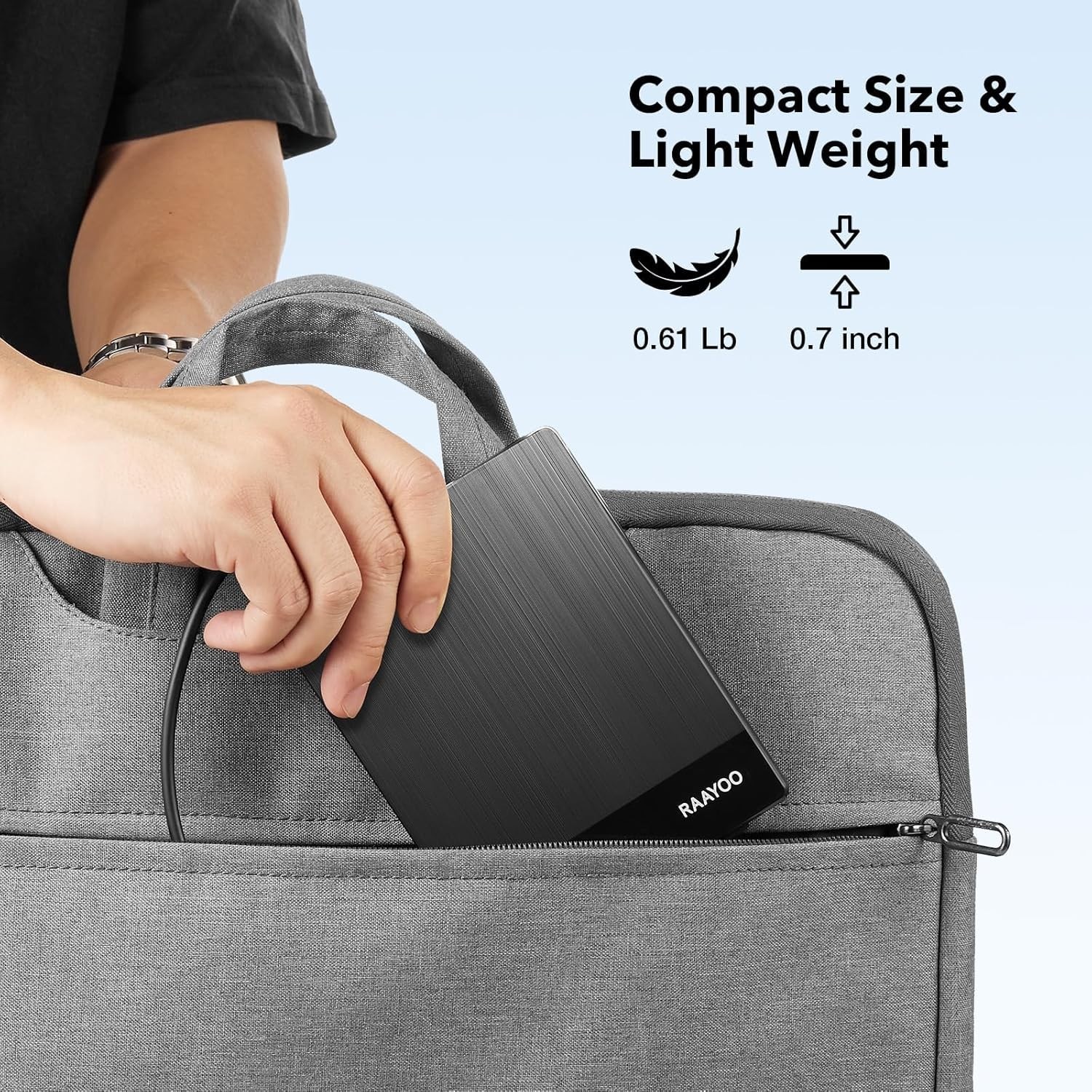 Portable 3.5 Inch USB Floppy Disc Drive – Lightweight & Dust Resistant Design