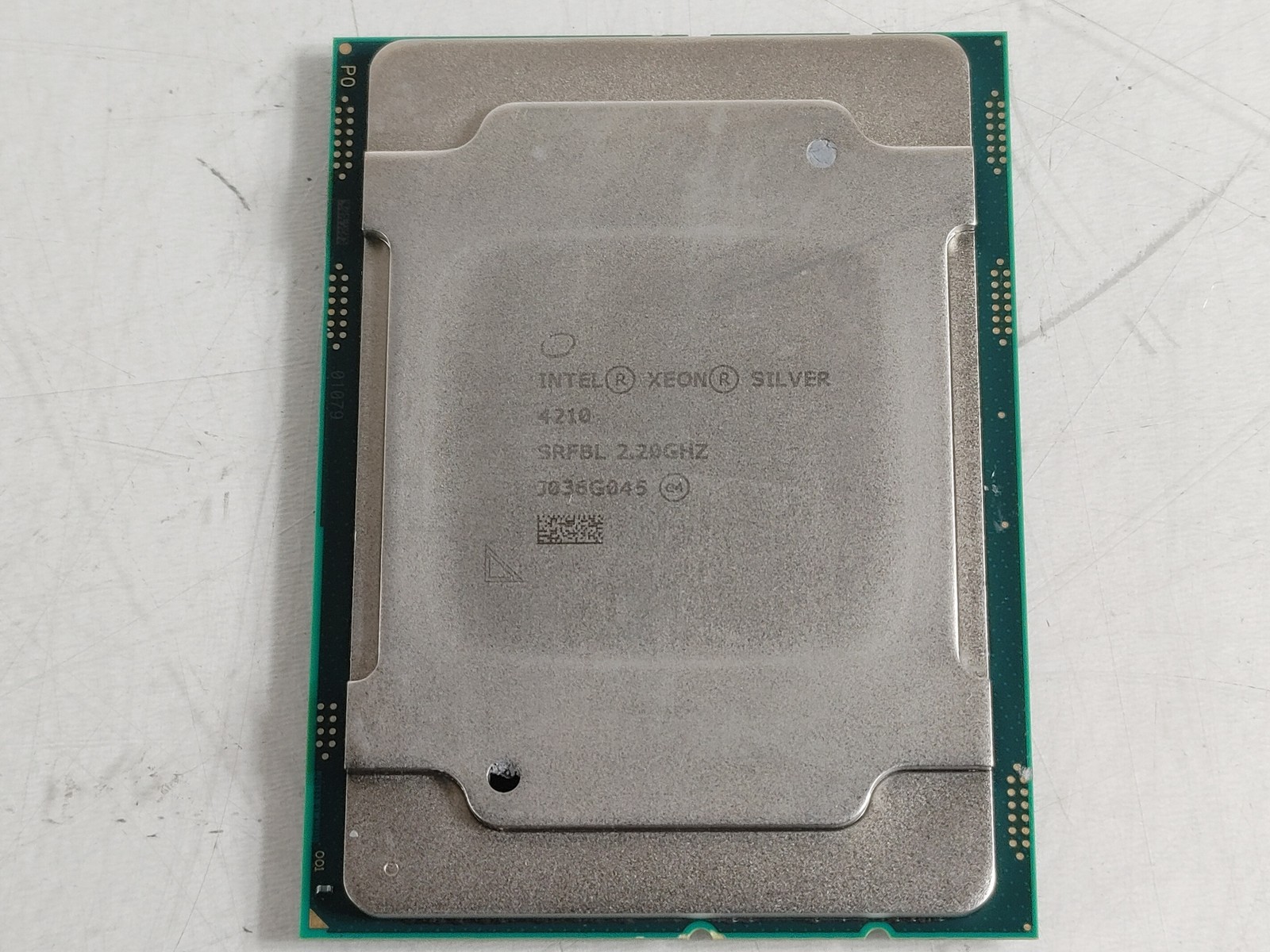 Intel Xeon Silver 4210 2.20 GHz LGA 3647-0 Server CPU Processor SRFBL