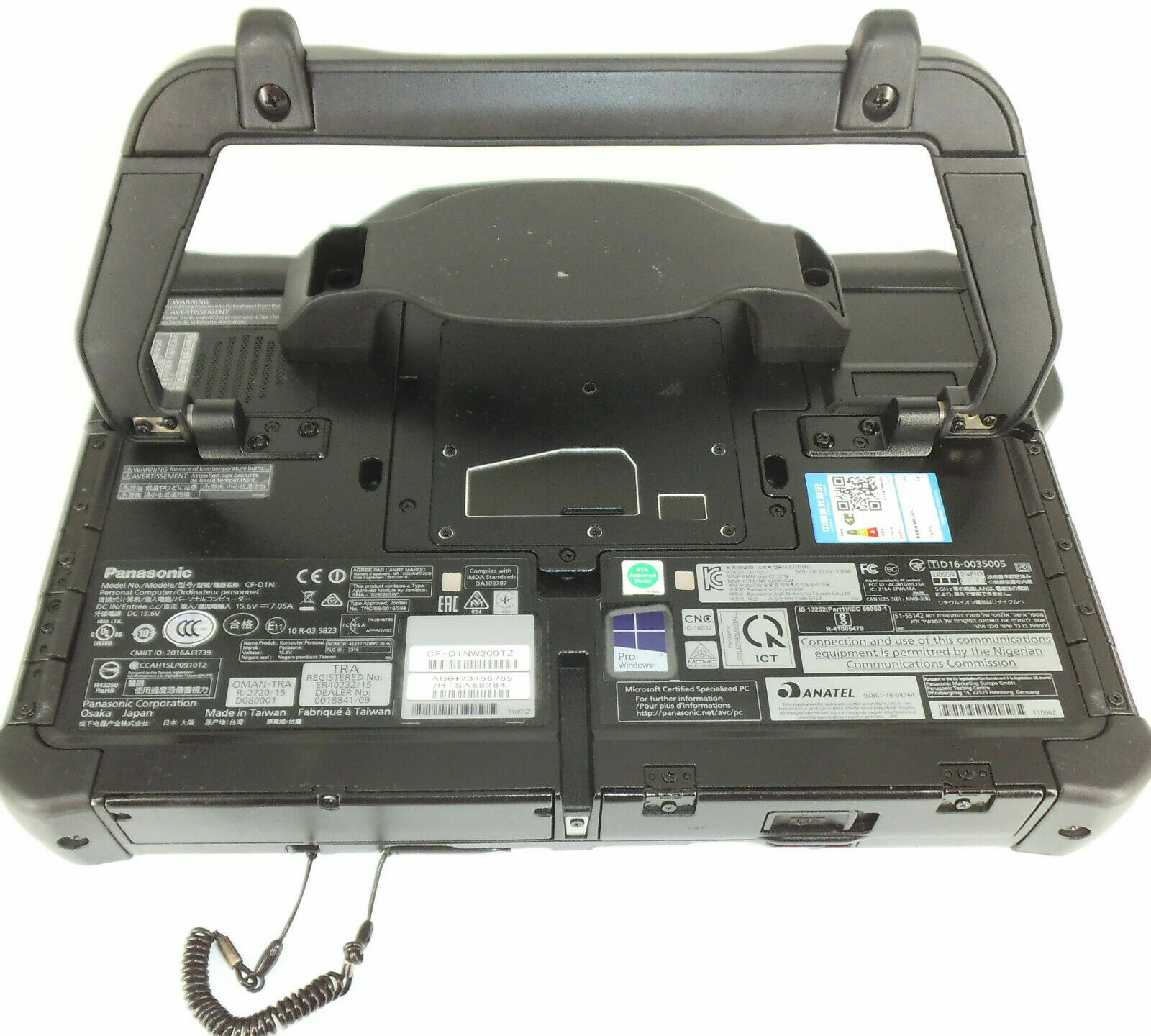 Panasonic Toughbook CF-D1 MK3 core i5 16GB RAM 4TB SSD XENTRY TABLET Win 10 -11