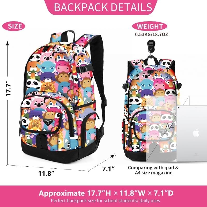 rickyh style School Backpack Travel Bag for Men & Women One Size, 04dm