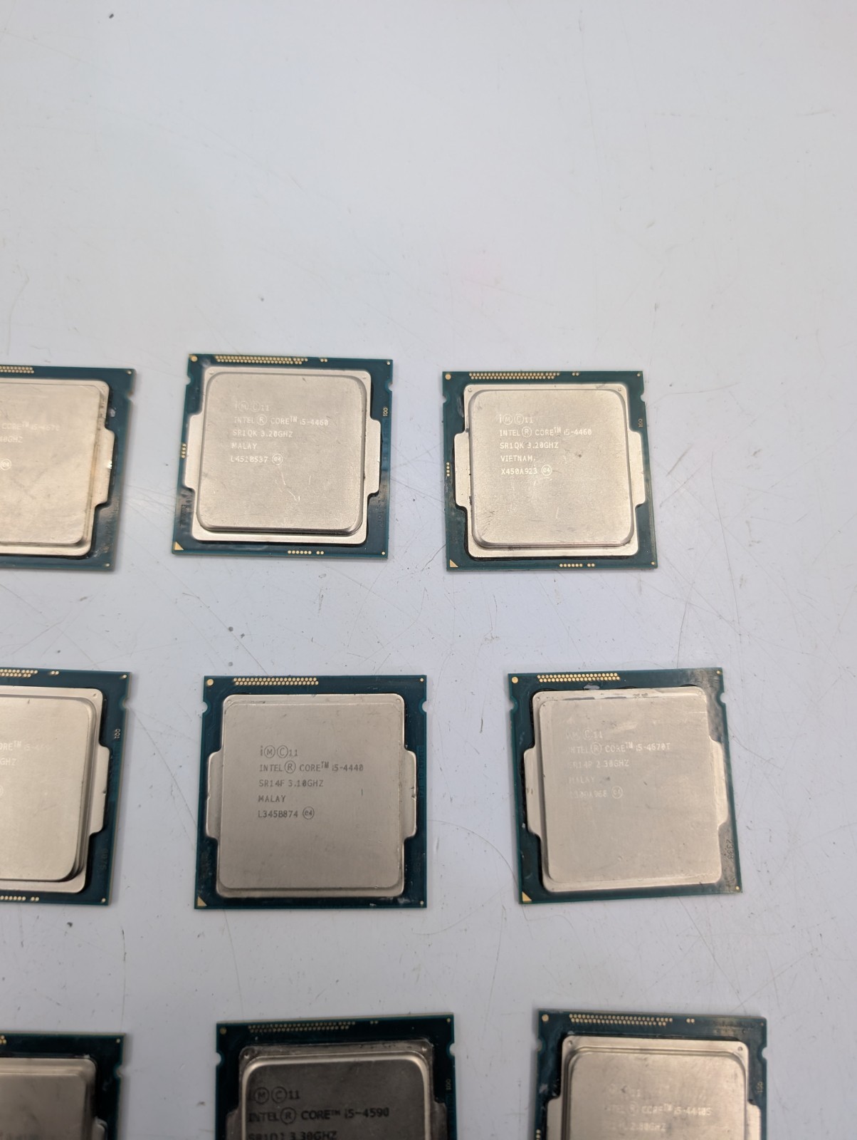 Lot of 26 Intel Core i5 4th Gen CPU Processor