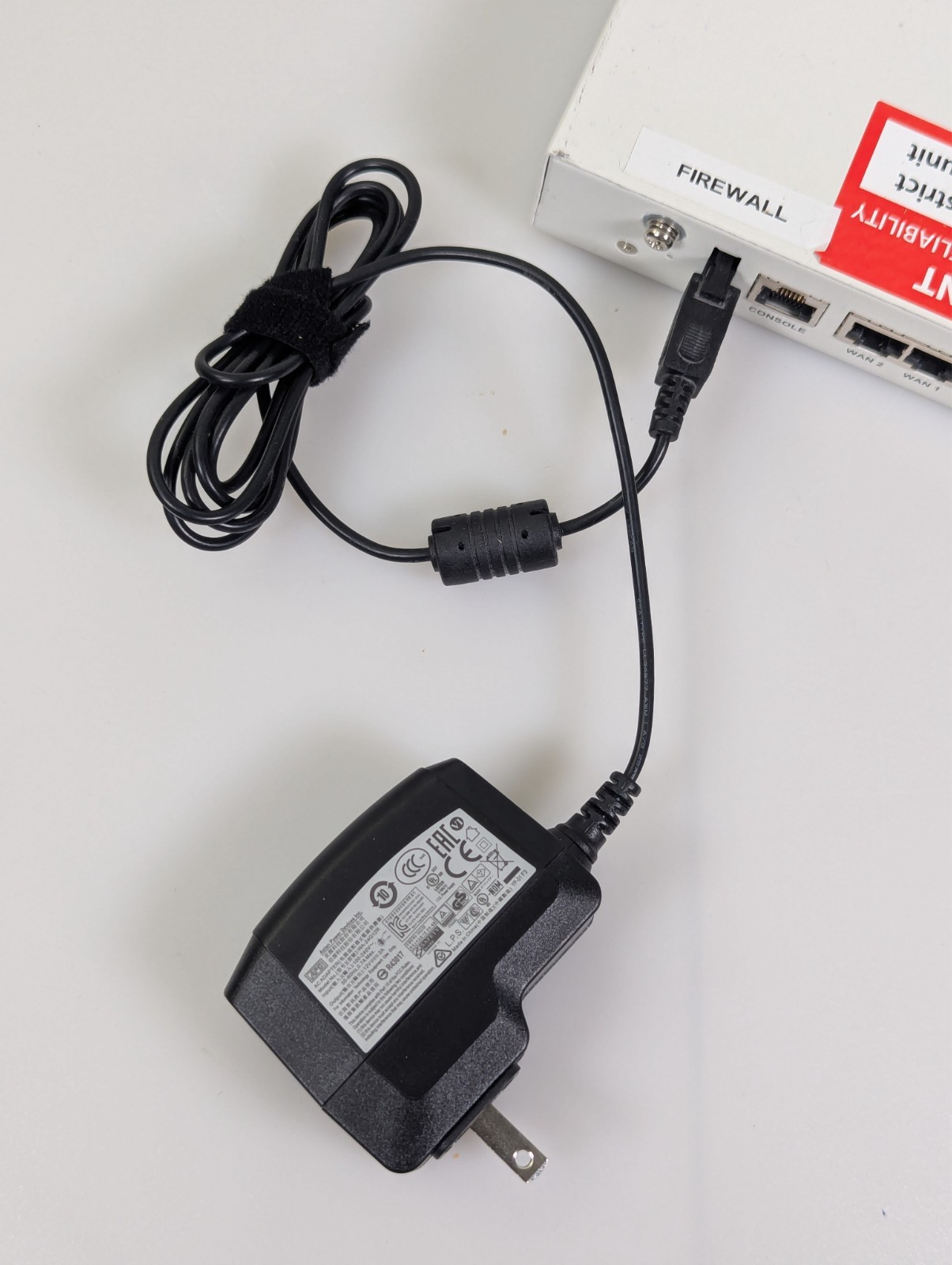 Fortinet Fortigate-50E Network Security Firewall Initialized FG-50E w/Adapter
