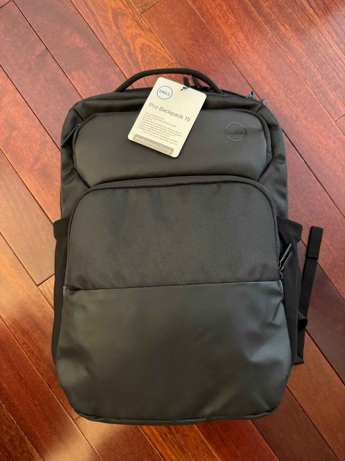 Dell Pro Backpack 15 – Slim Laptop Bag Fits 15.6″ – Water‑Resistant EcoLoop