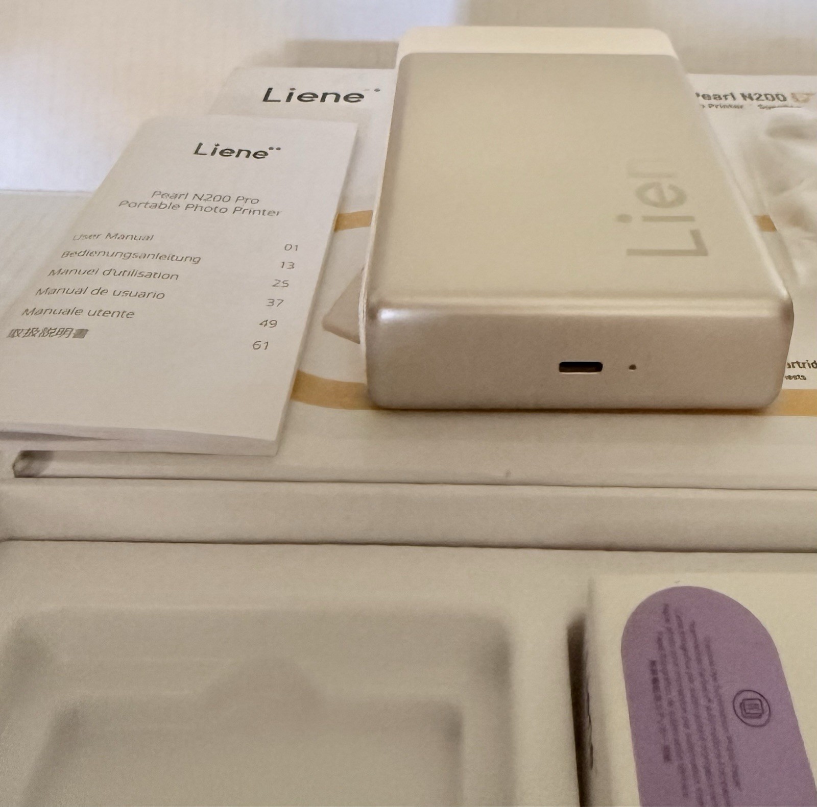 Liene Pearl N200 Pro Portable Photo Printer