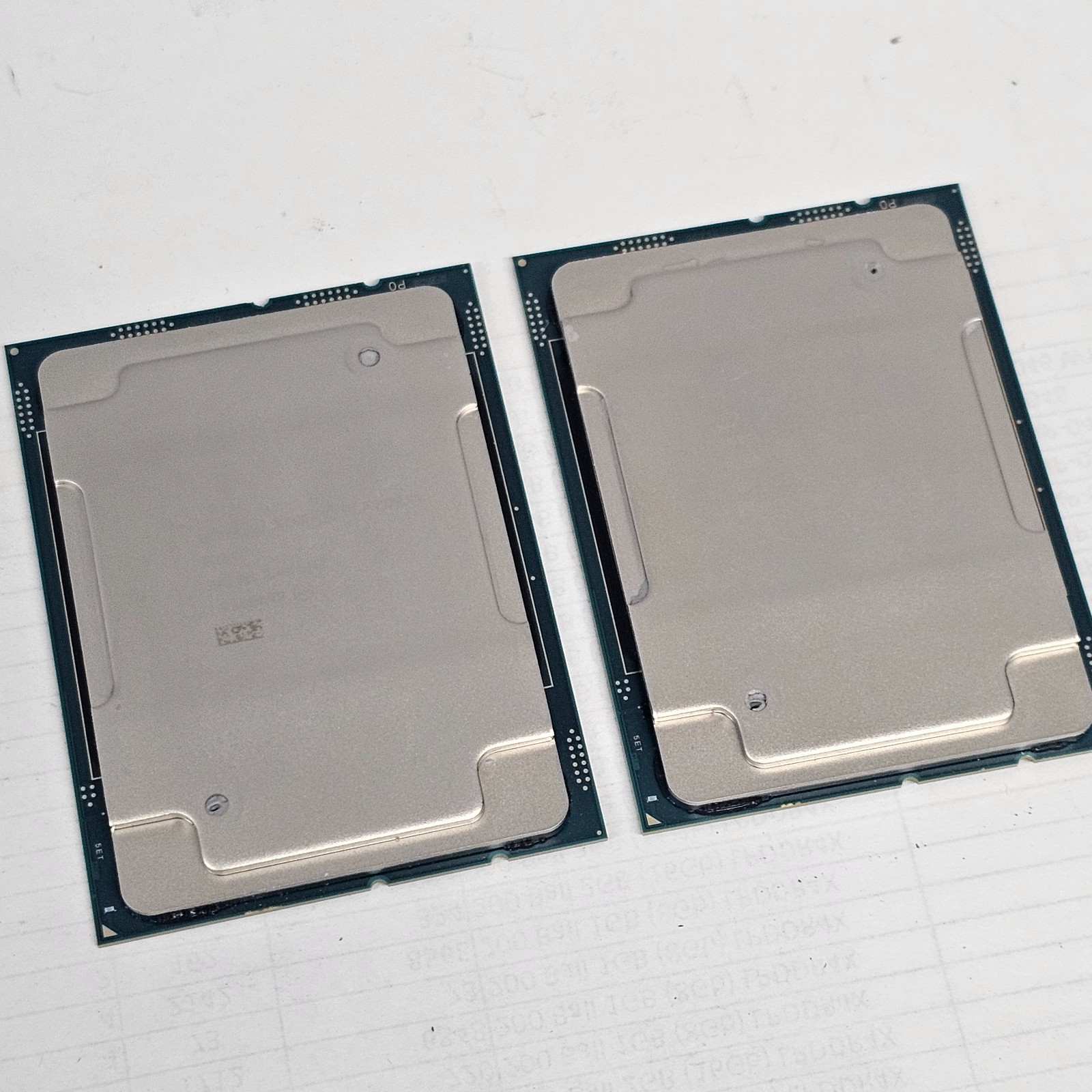 Intel Xeon CPU Platinum Processor 8260 24-Core 35.75MB 2.4GHz SRF9H (Test Ok)