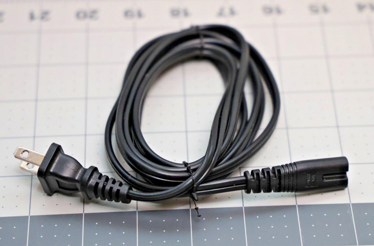 SONY AC Wall Wire Cord for Electronic Devices 2 Prong TV Boombox Speaker Reciver