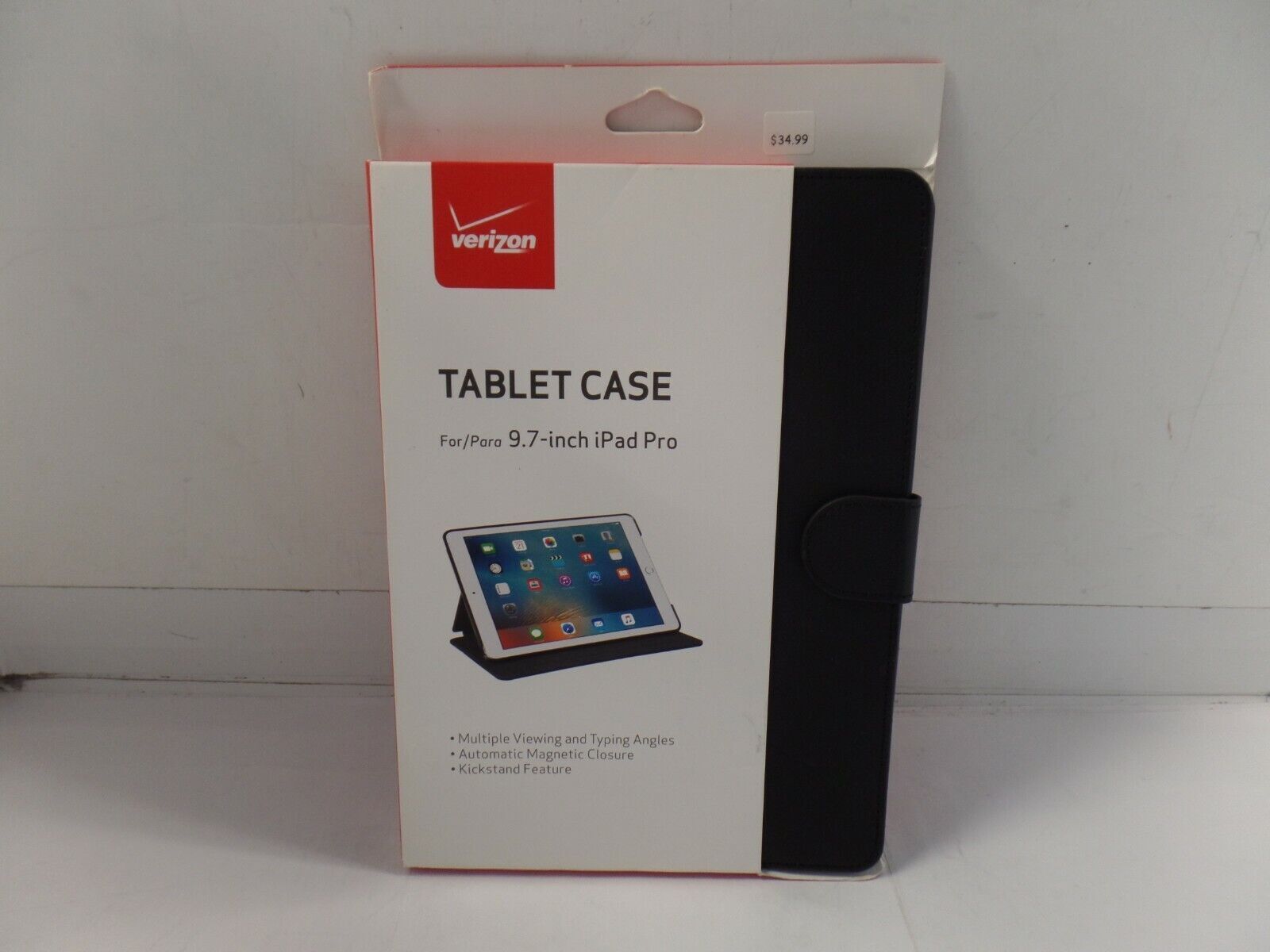 Brand New Verizon Stylefolio Case And Stand For Apple iPad Pro 9.7 inch – Black