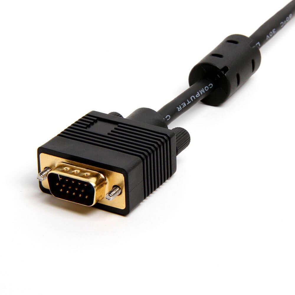 VGA Cord Full HD 1080p SVGA Male VGA to VGA Cable PC Laptop HDTV Monitor Cable