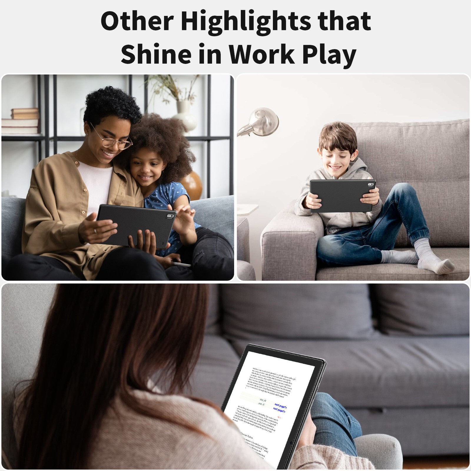 SGIN 10.1 Inch Tablet Android 13 4GB RAM 128GB ROM Octa-Core 2.0Ghz 5MP+8MP WiFi