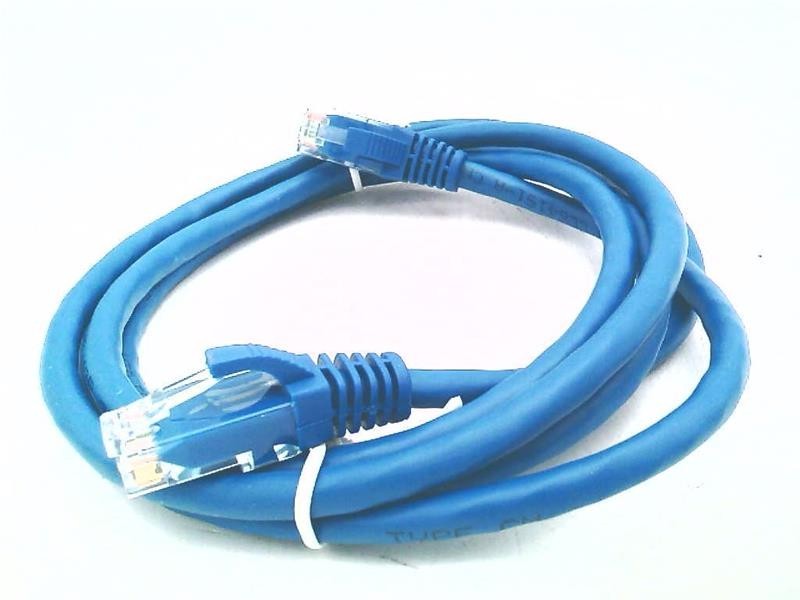 “New” 576-110-007 Legrand Q-Series 7ft Blue Ethernet Patch Cord Snagless CAT6