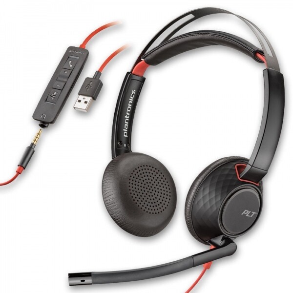 Plantronics C5200 Headset Blackwire 5200 Series