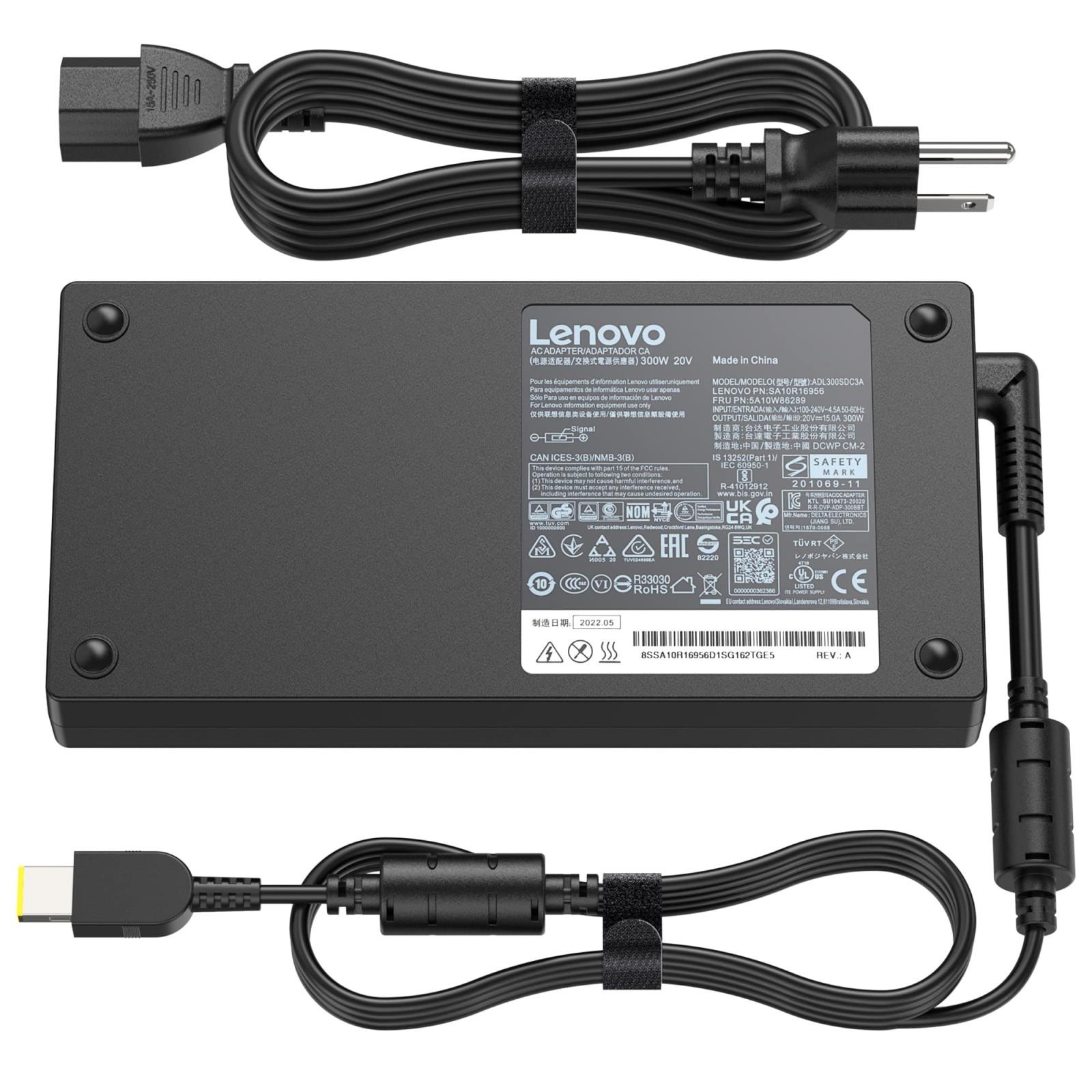 Genuine Lenovo 300W 20V 15.0A AC Power Adapter / ADL300SDC3A – VGC