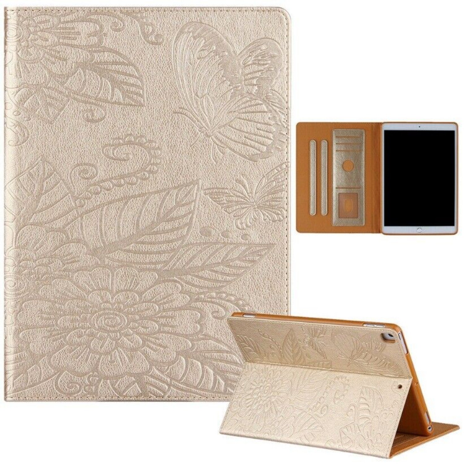 Case For iPad 7th 6th 5th Gen Mini 4 5 Air 11 2024 (M2) Leather Stand Flip Cover