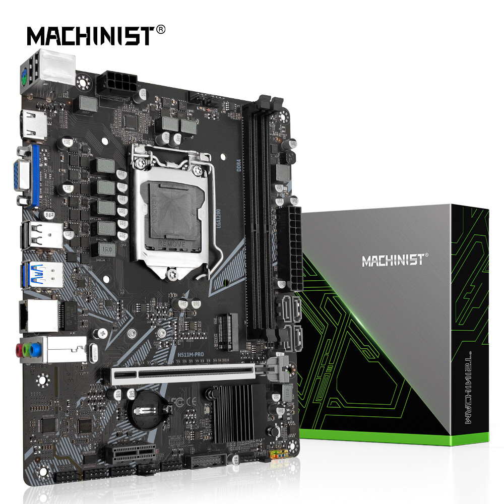 H511M PRO Motherboard LGA 1200 2*DDR4 VGA USB 2.0 USB 3.0 SATA3 On-Board Audio