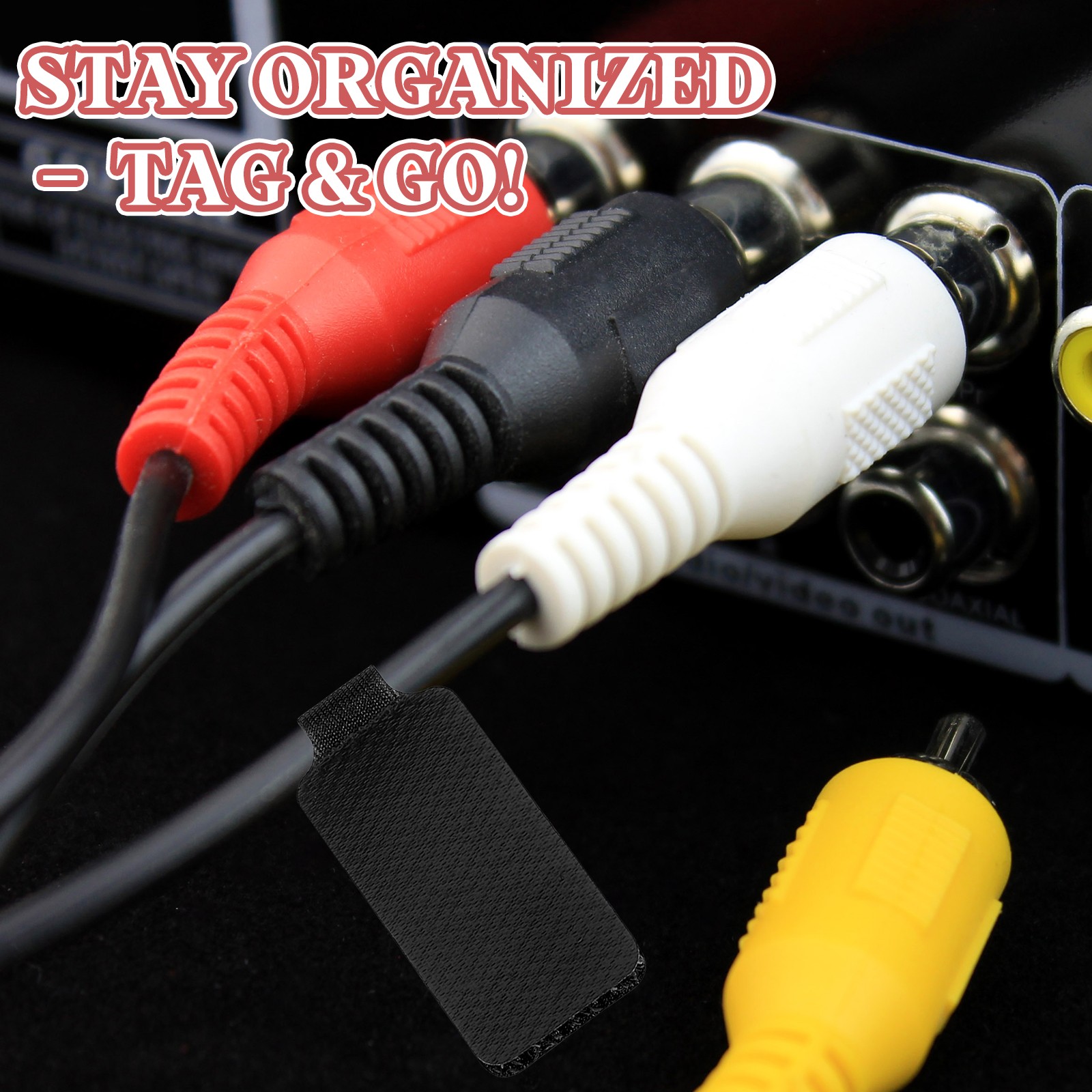 3.5 x 0.8 Inch Cable Labels, 32 Pcs Electronic Cable Identification Tags, Blue