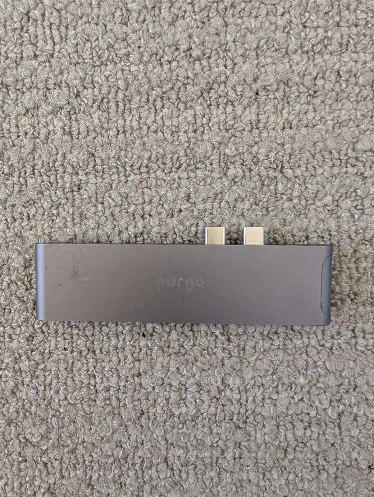 Purgo 8-in-2 USB-C Hub Adapter for MacBook Pro & Air – with Ethernet & SD