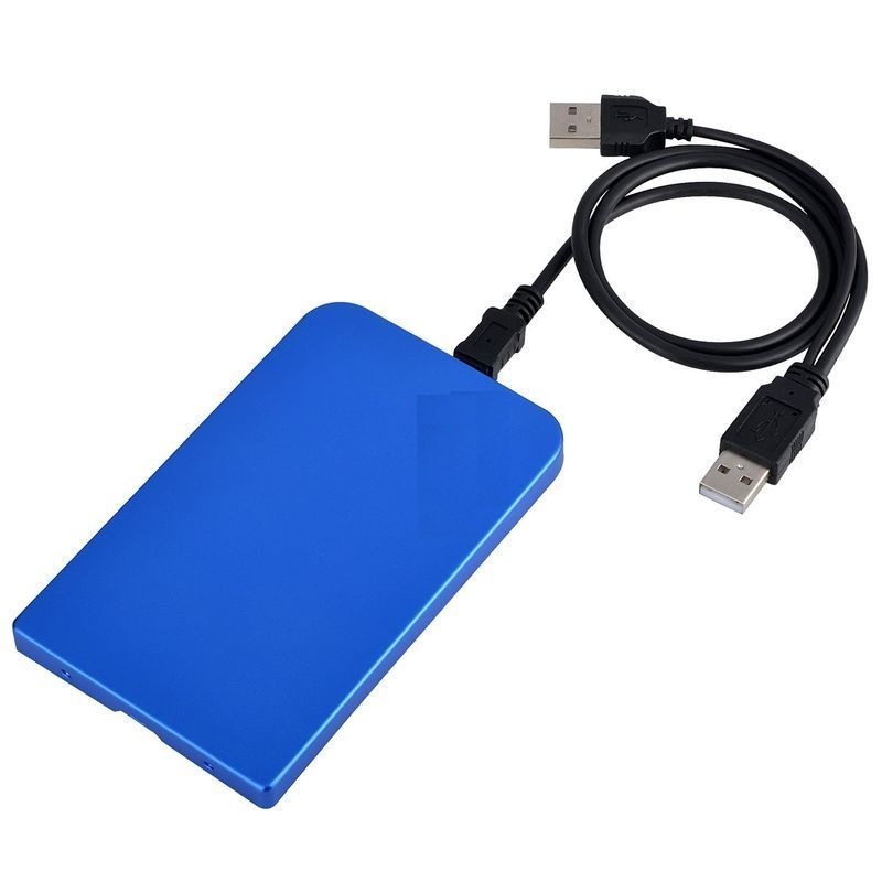 CableVantage 2.5″ Inch Blue Sata USB 2.0 Hard Drive HDD Enclosure