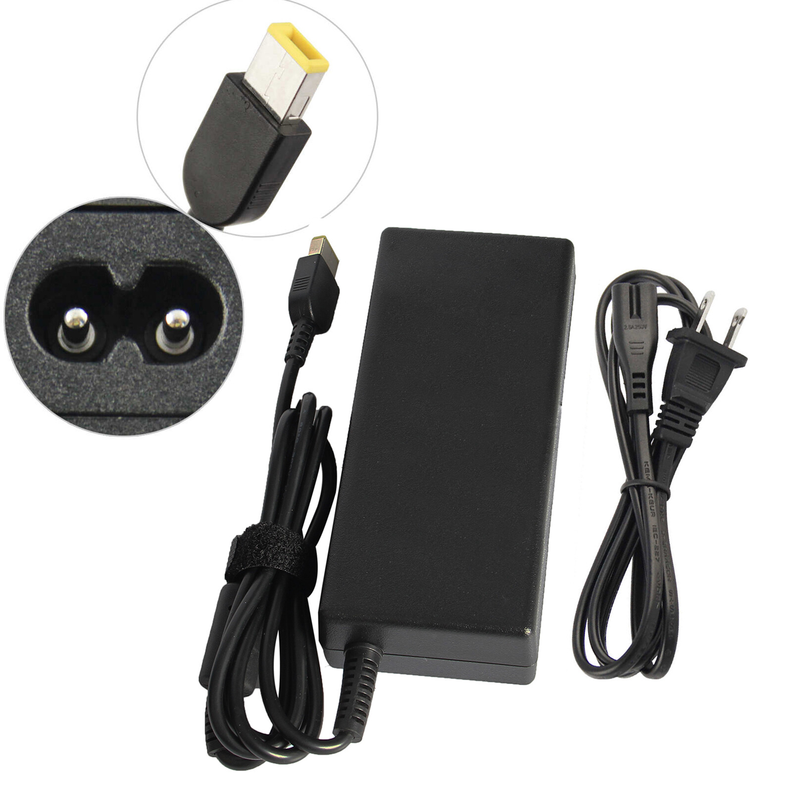 65W/90W/135W 20V Laptop Charger AC Adapter For Lenovo ThinkPad-SQUARE SLIM TIP