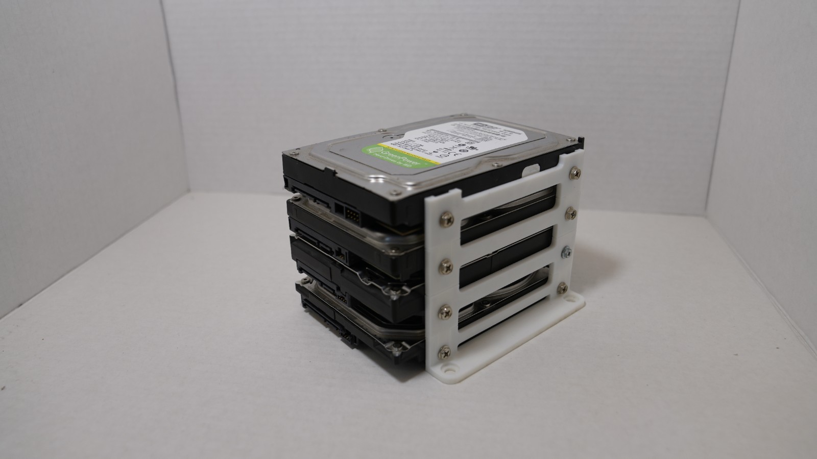 3.5 hard drive storage stack 4x
