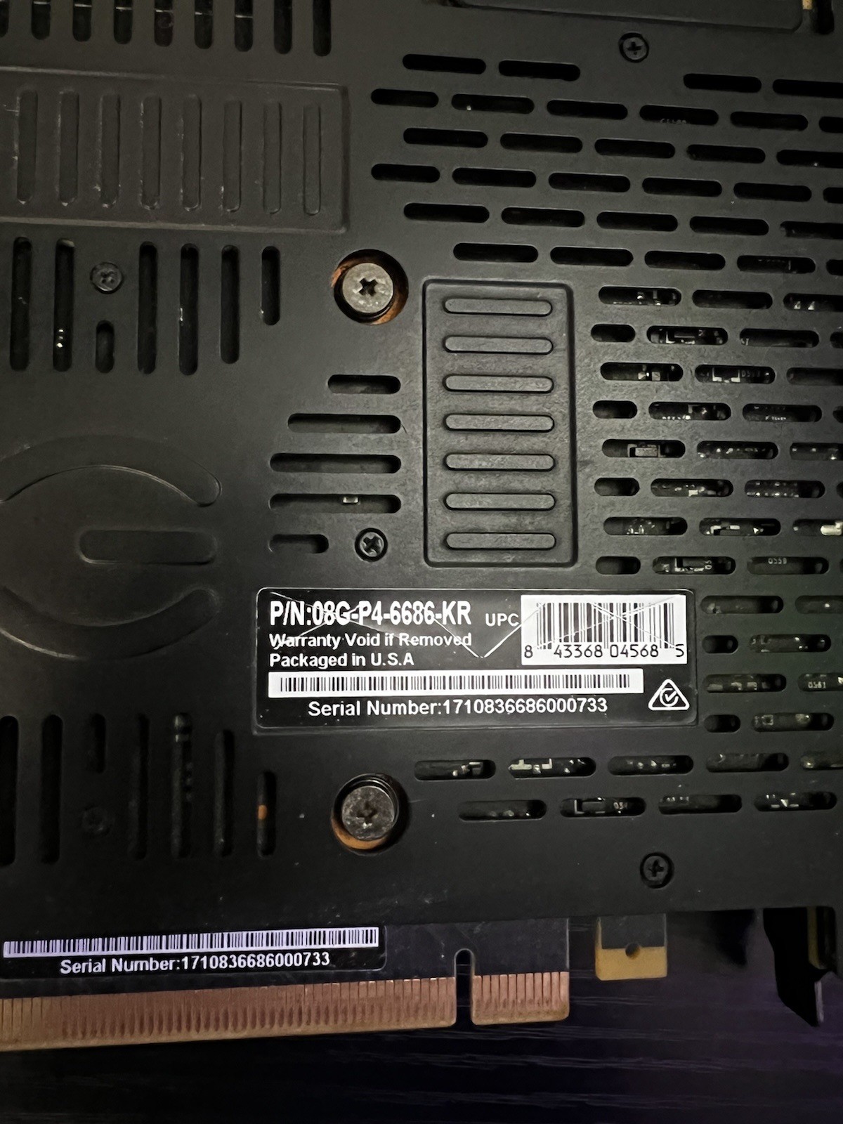 EVGA GTX 1080 8GB & XFX Radeon RX 580 8GB *Broken, For Parts*