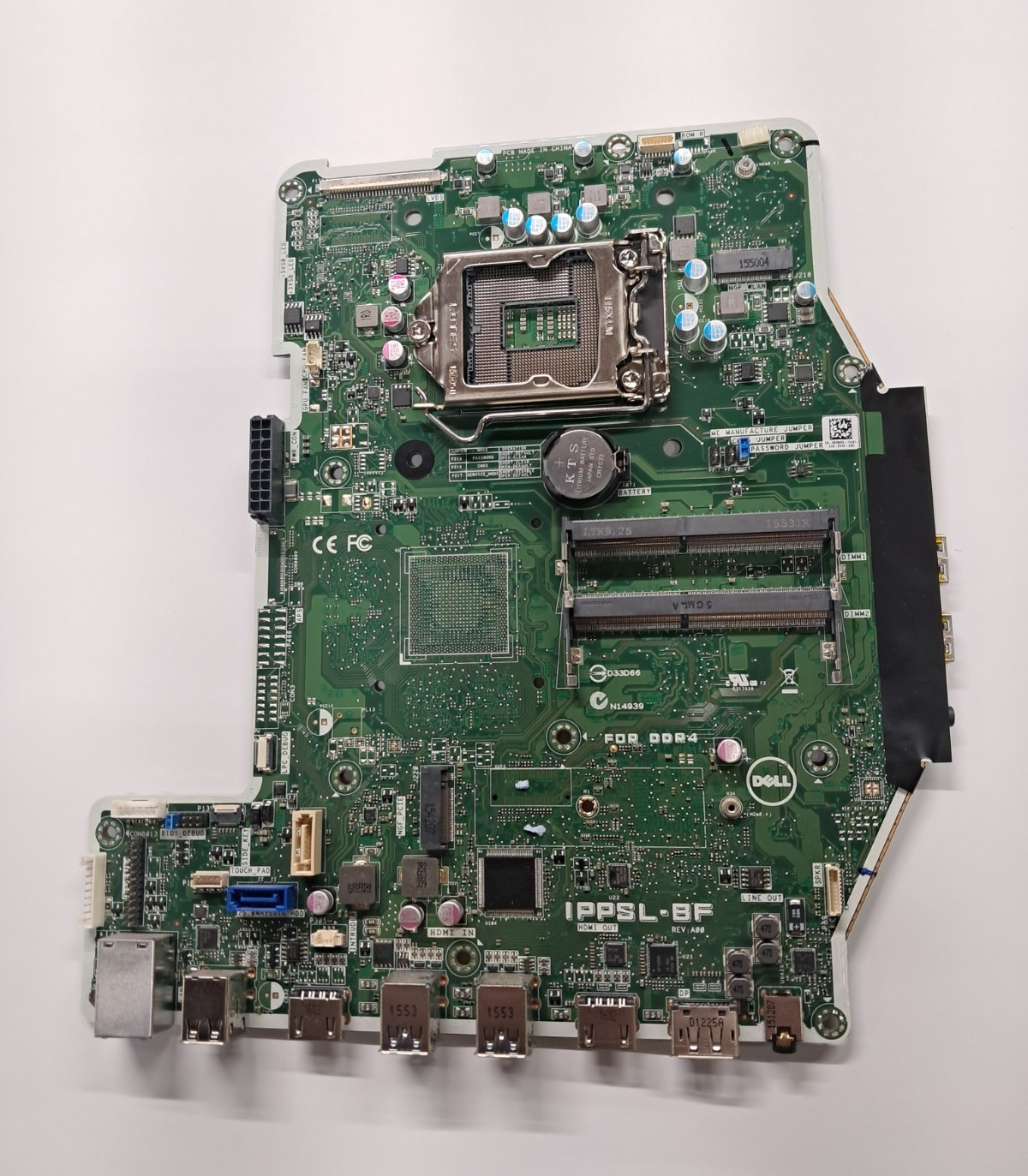 Dell IPPSL-BF Motherboard DDR4 Slots HDMI Intel CPU PCIe On-Board Audio