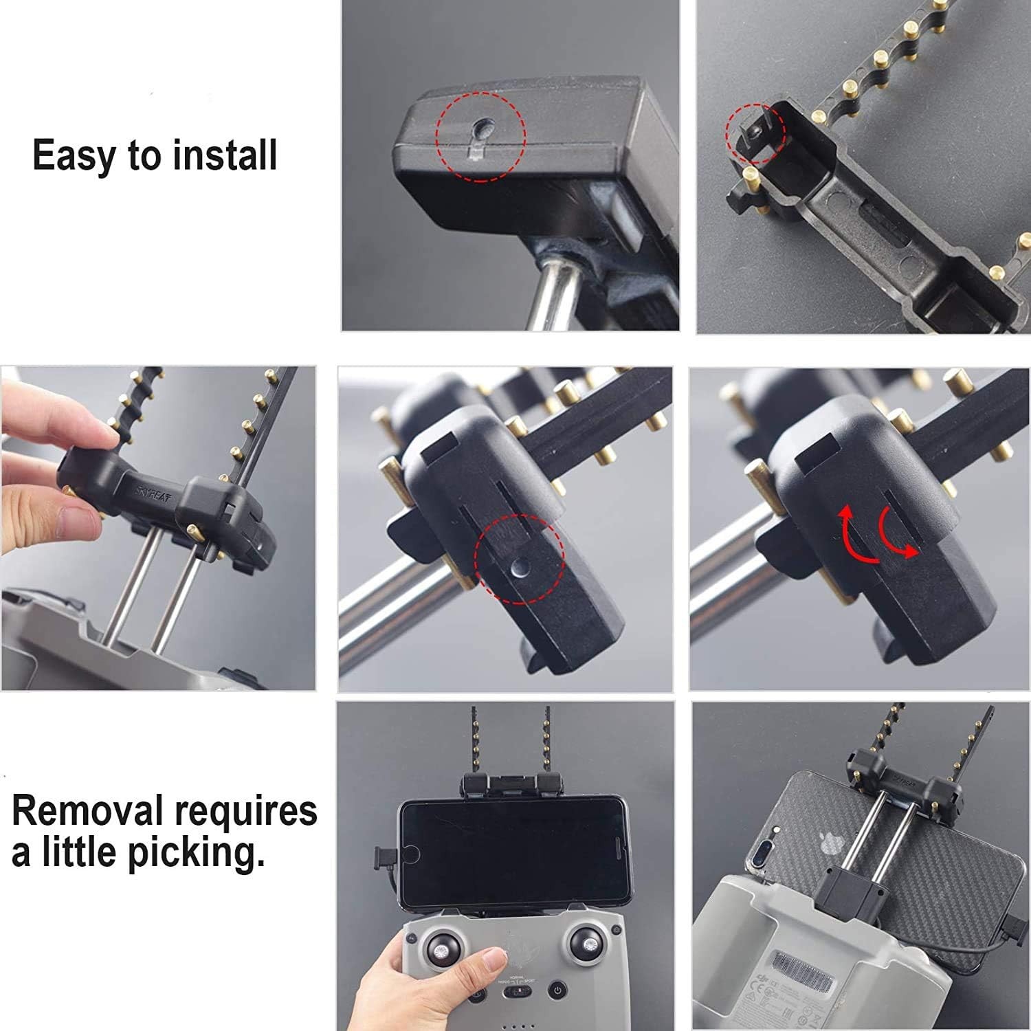 Antenna Range Extender Yagi-UDA 5.8Ghz Signal Boosters for DJI Neo/Mini 5 Pro…