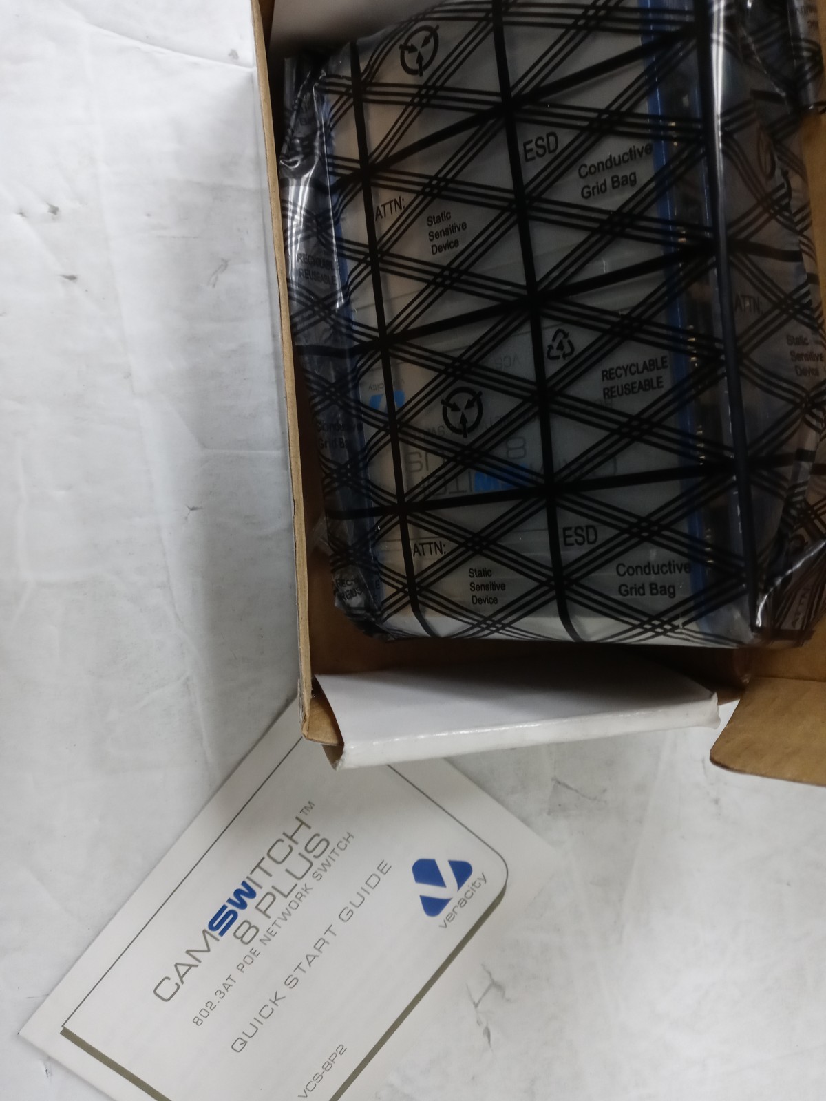 Veracity VCS-8P2 CAMSWITCH 8 Plus- Powered Via POE or 57V DC