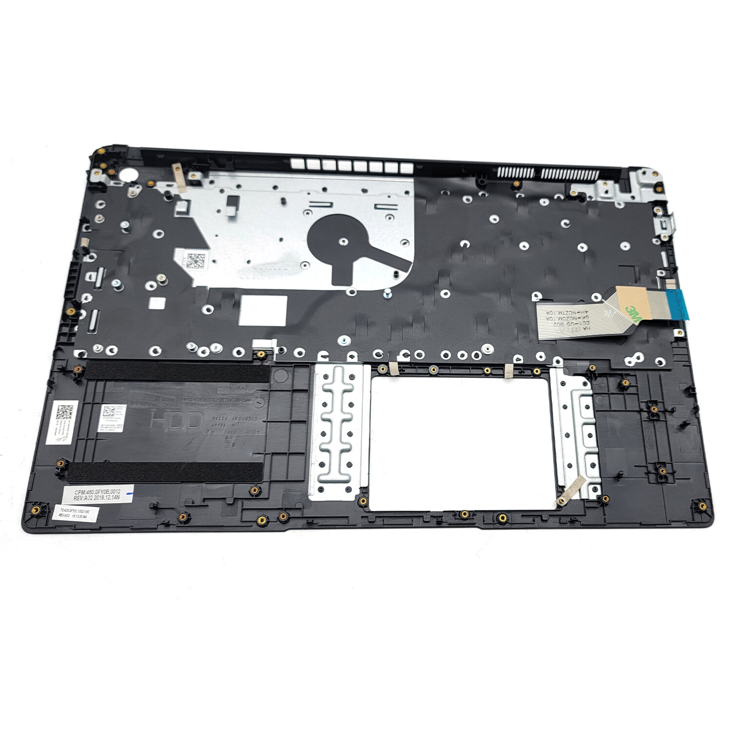 New Palmrest Keyboard Upper Case Non Backlit For Dell Latitude E3500 3500 0XPXMR