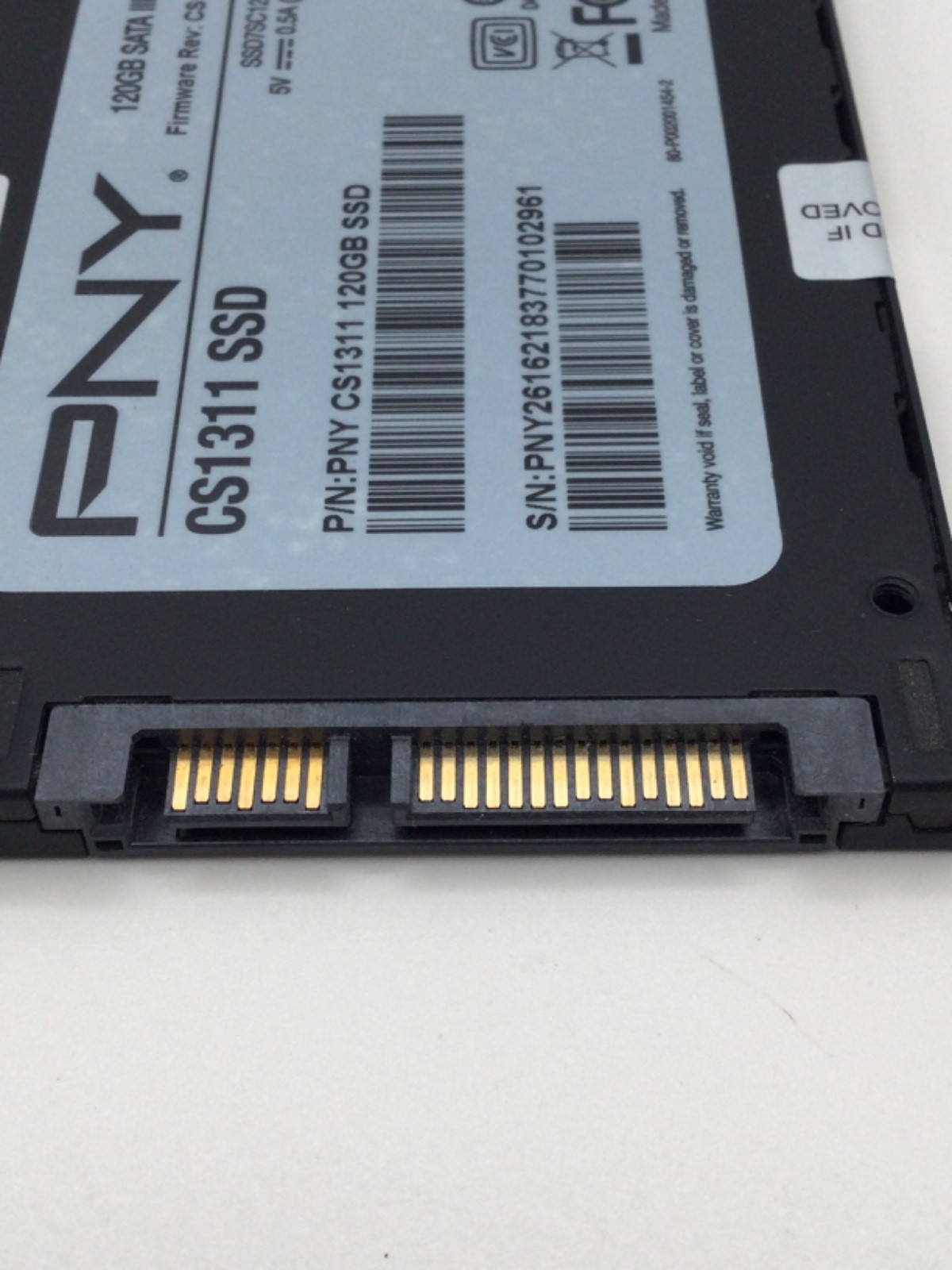 Lot of 3 PNY CS900 120GB SATA III 6Gb/s 2.5″ SSD Tested Wiped & Working