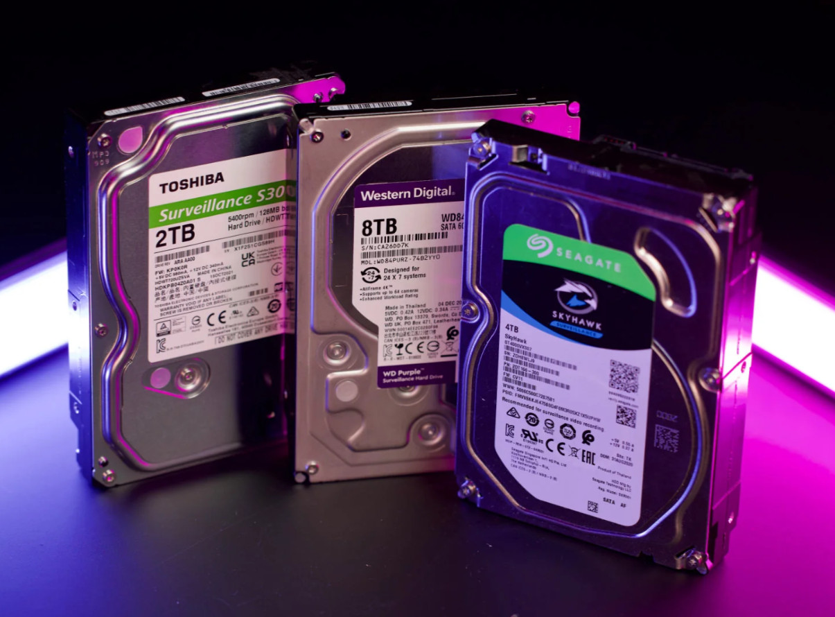HARD DRIVE 3.5″ 6TB 8TB 10TB 12TB 16TB SATA HDD CCTV DESKTOP PC DVR CCTV NAS