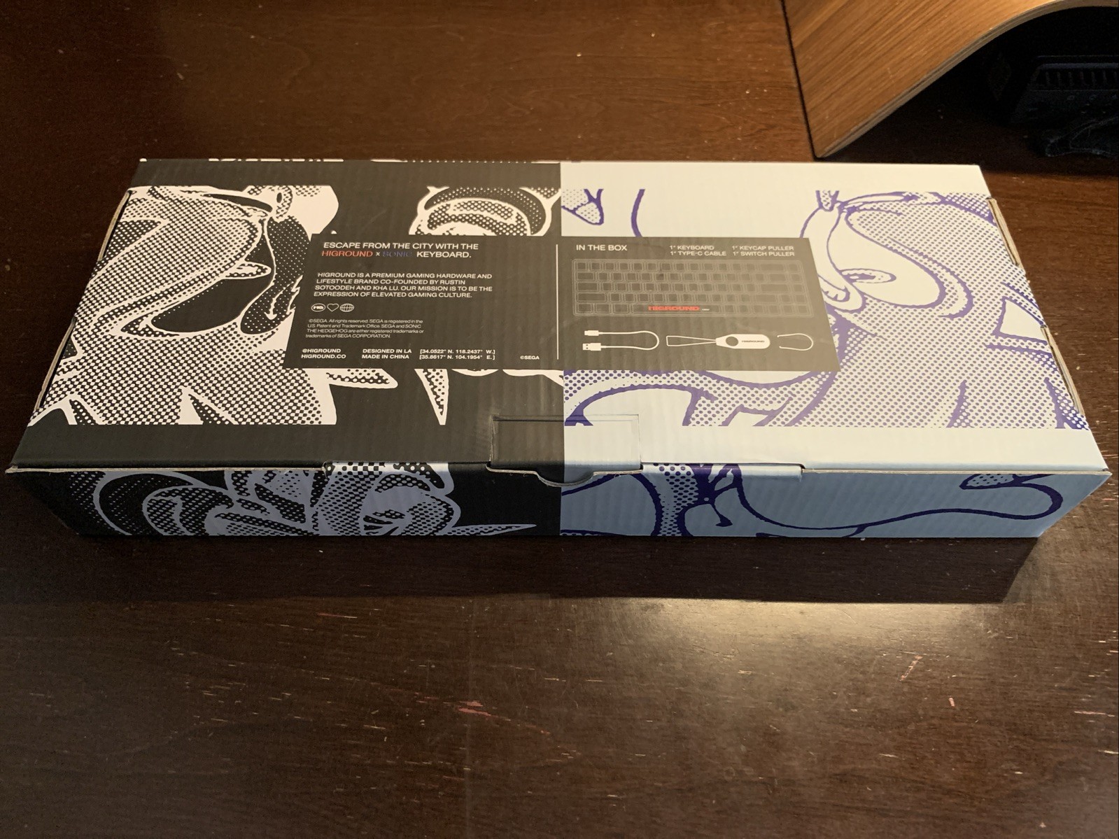 Higround x Sonic Adventure Keyboard 65% NEW