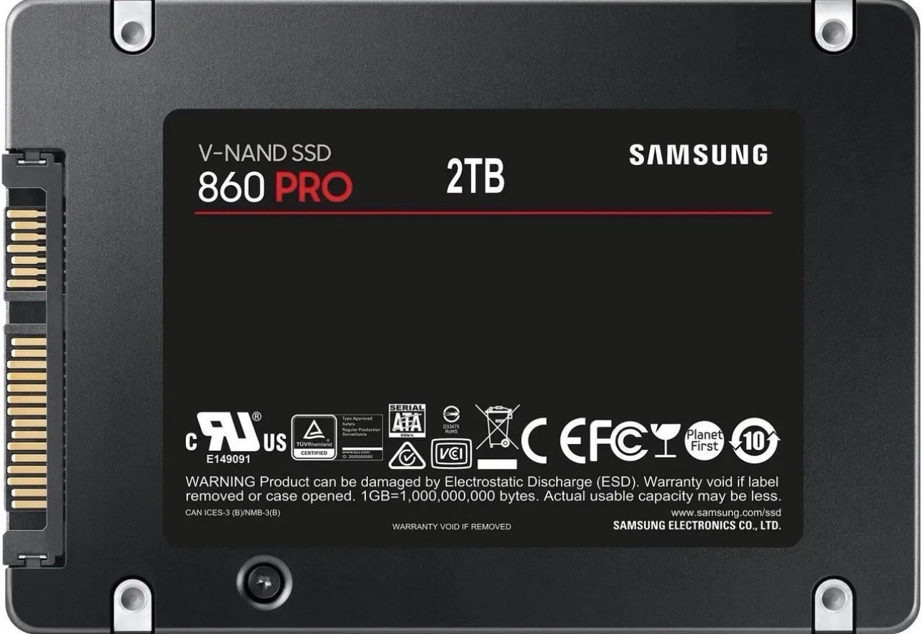 Samsung 860 Pro 2TB SSD MZ-76P2T0 REFURBISHED
