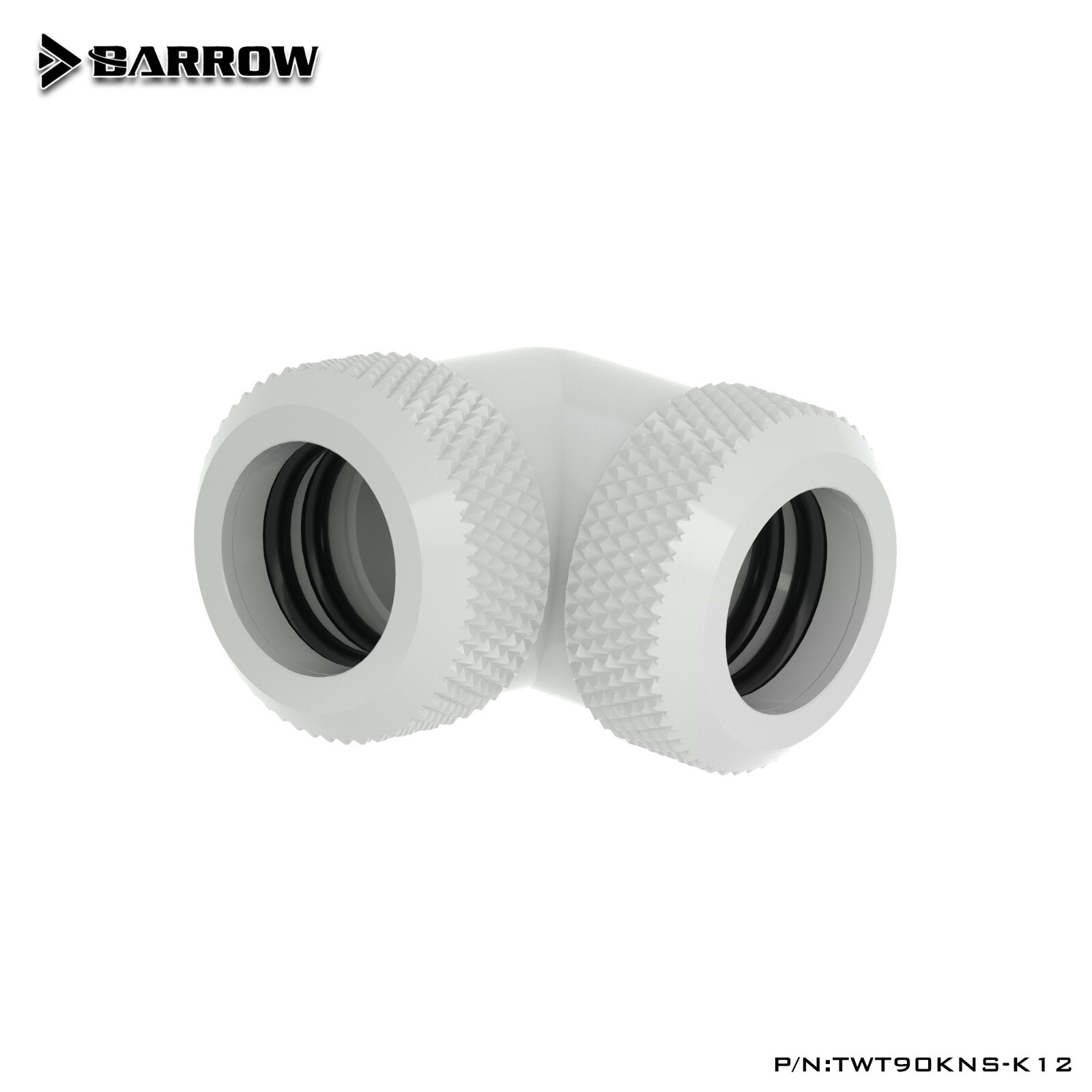 Barrow 90 Degree Angle Dual Compression Fitting For 12mm Rigid Tube TWT90KNS-K12