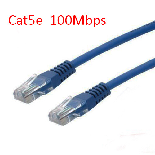 1.5 Ft Cat5e RJ45 8P8C 350Mhz 100Mbps LAN Ethernet Network Patch Cable – Blue