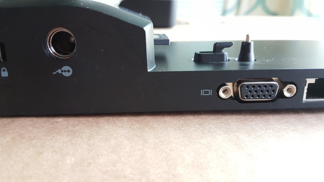 HP 65W 2013 EliteBook UltraSlim Laptop Docking Station D9Y32AA#ABA-2 x DPs + AC