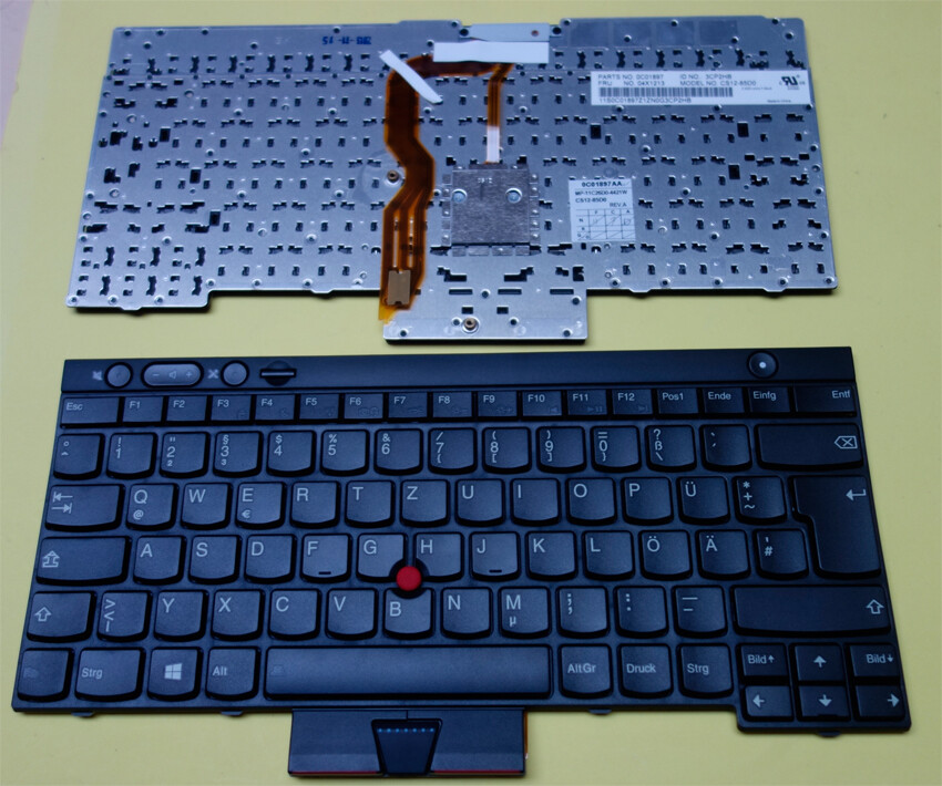 Keyboard IBM Lenovo ThinkPad T430 T430S T430SI T530 W530 X230 QWERTZ Keyboard