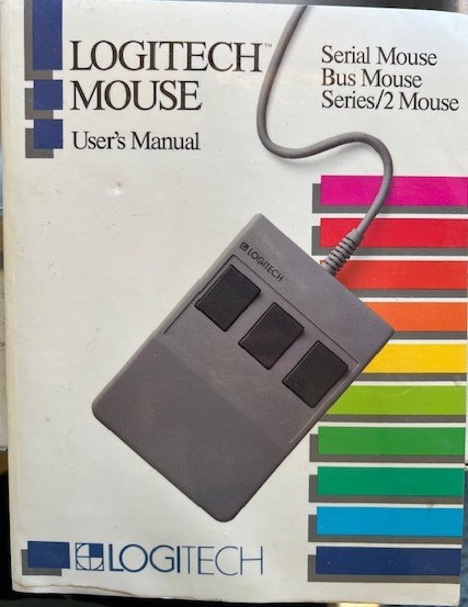 Logitech Mouse User’s Manual Serial Bus Series/2 Vintage 3-Button