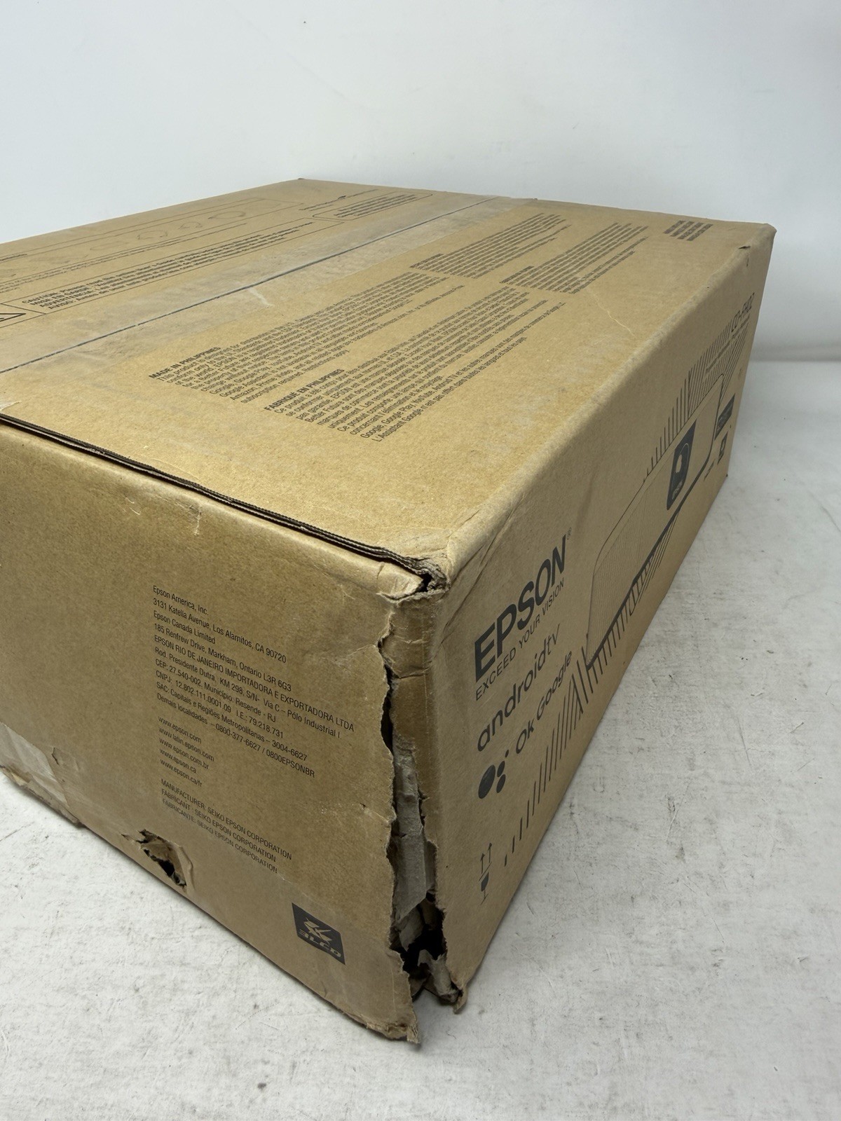Epson EpiqVision Flex CO-FH02 Full HD 1080p Smart Portable Projector, 3,000