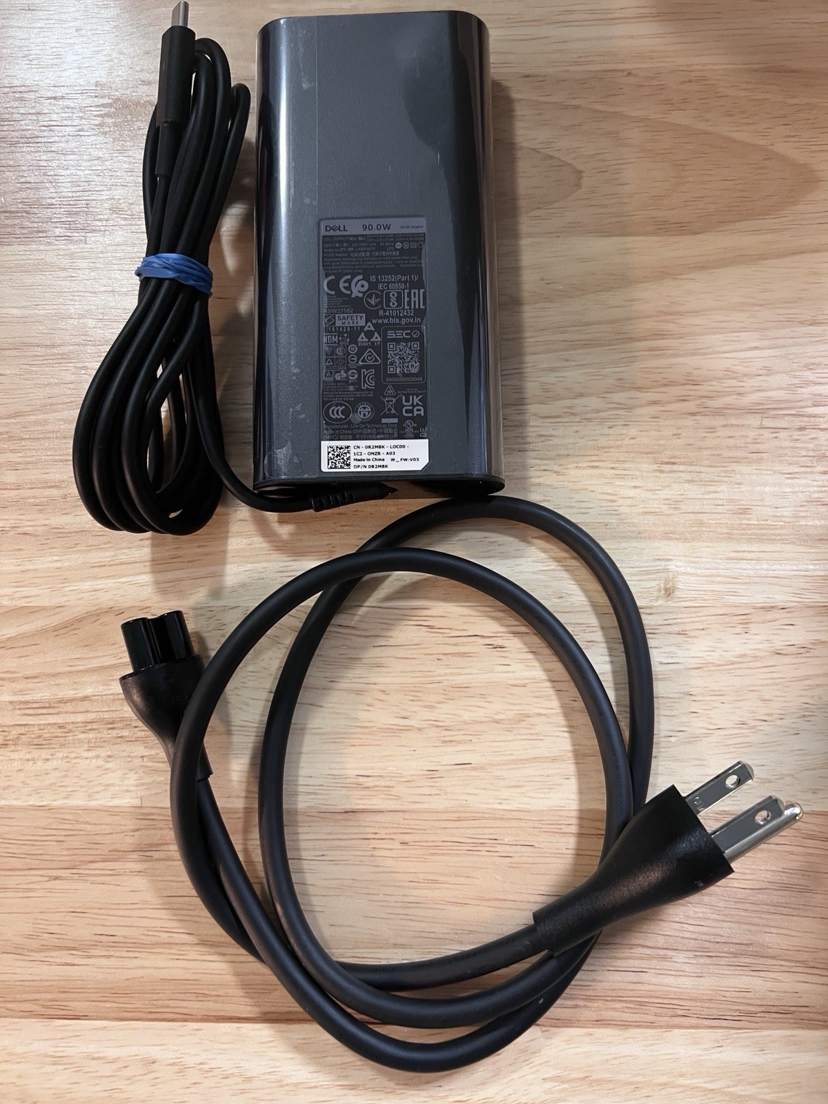 DELL Genuine 90W USB-C Charger for XPS 14” Latitude Series LA90PM170 20V 4.5A US