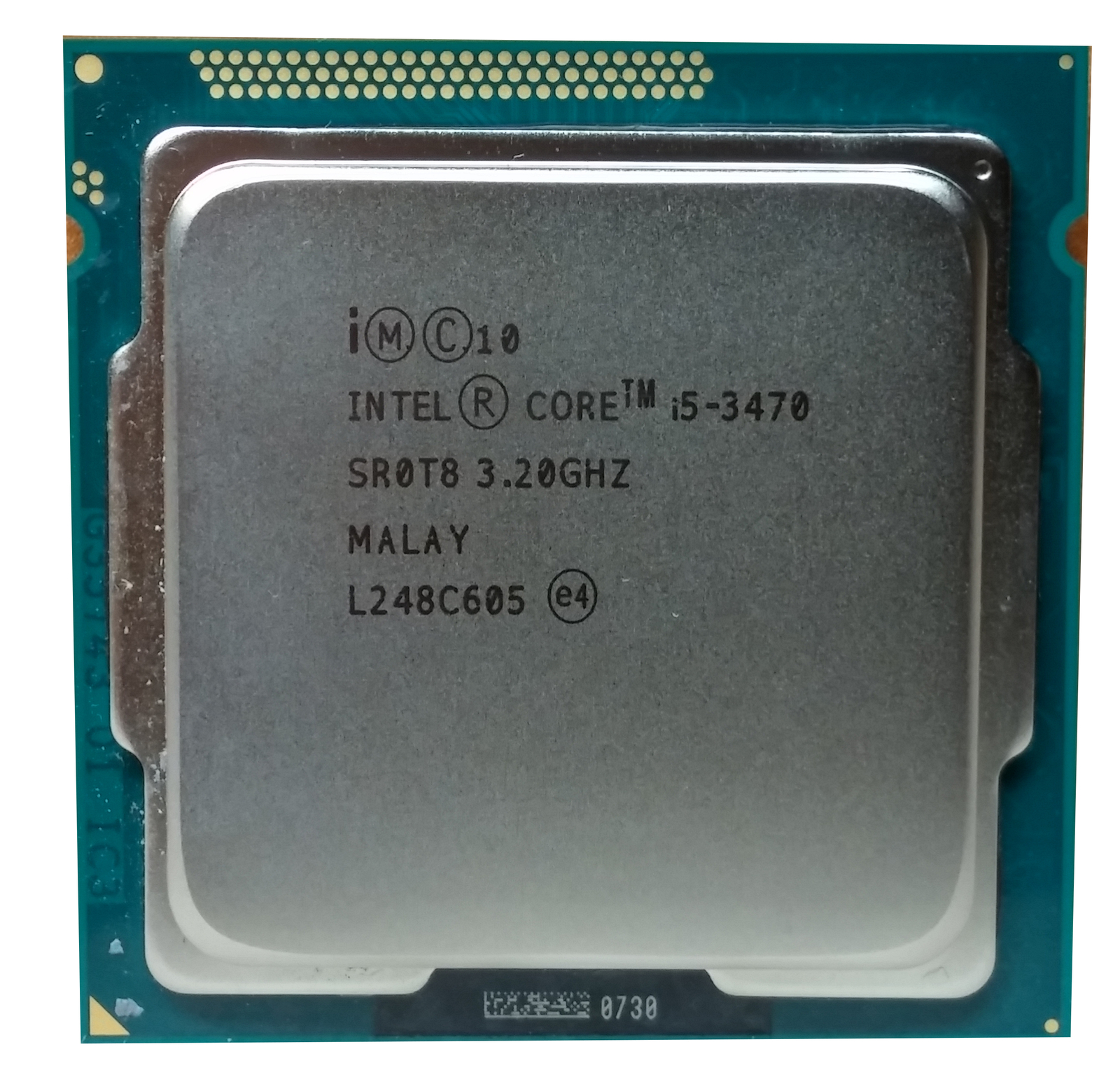 Intel Core i5-3470 3.2 GHz 5 GT/s LGA 1155 Desktop CPU Processor SR0T8