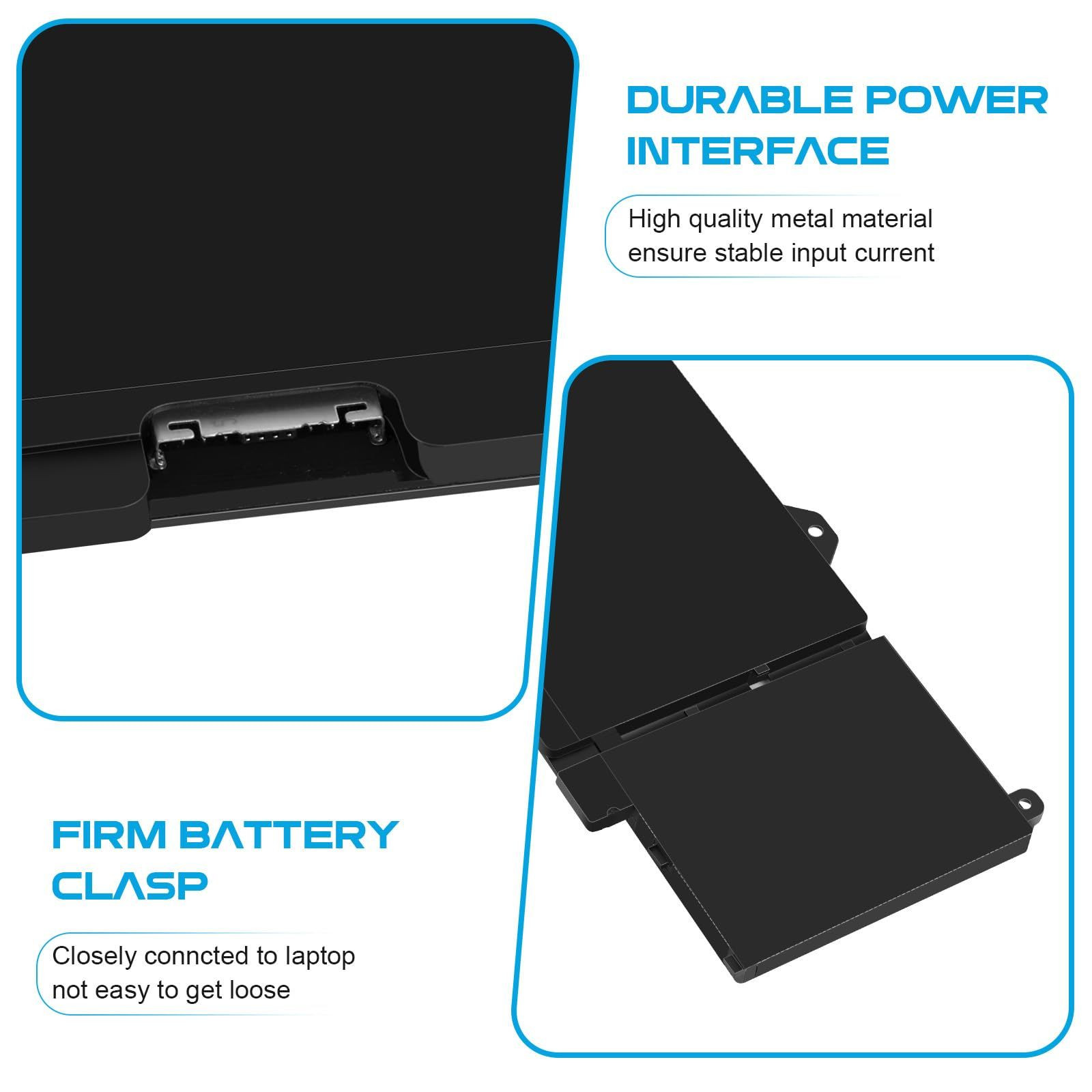 Futurebatt GRT01 Battery Replacement for Dell Latitude 11.38 4.53 0.71