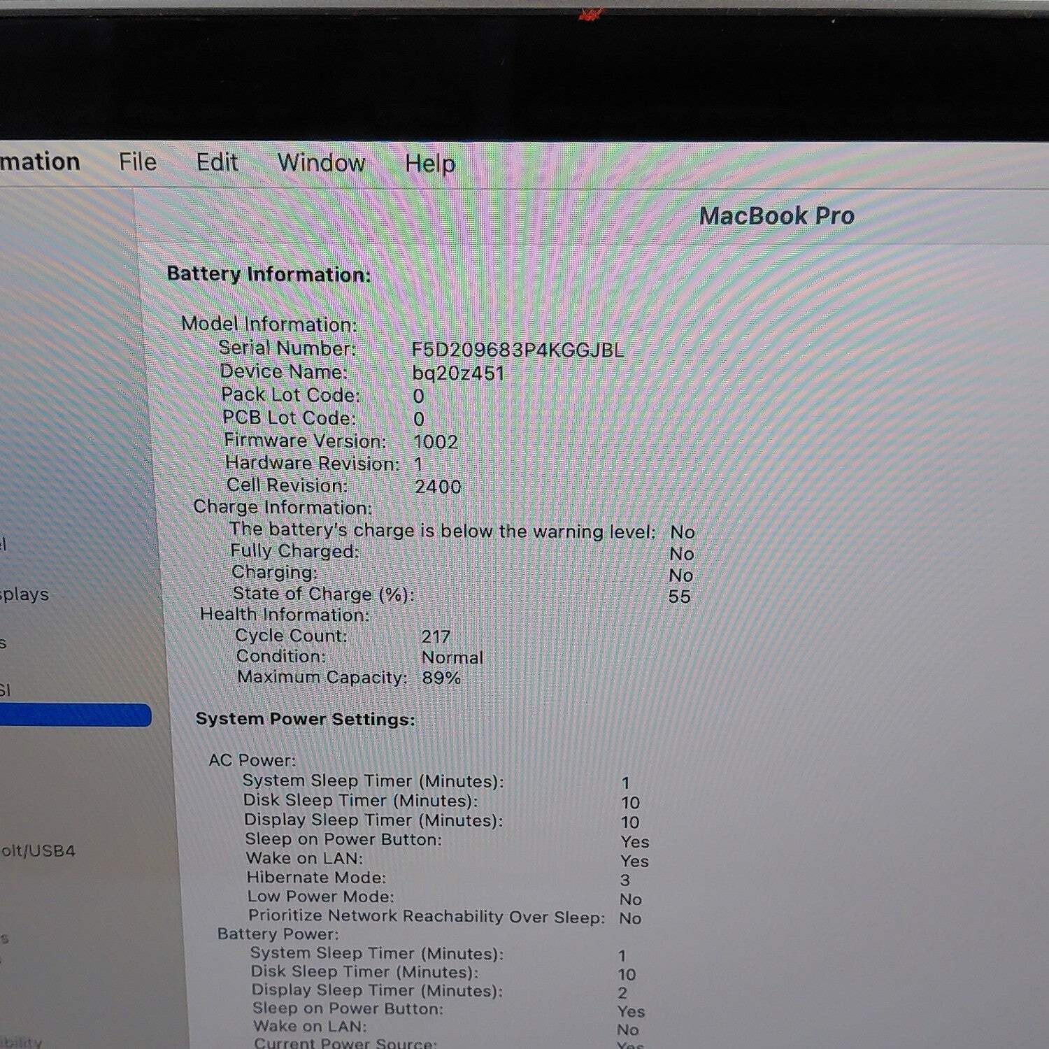 2020 Apple MacBook Pro 13.3″ M1 8C GPU 3.2GHz 8GB RAM 256GB SSD MYD82LL/A