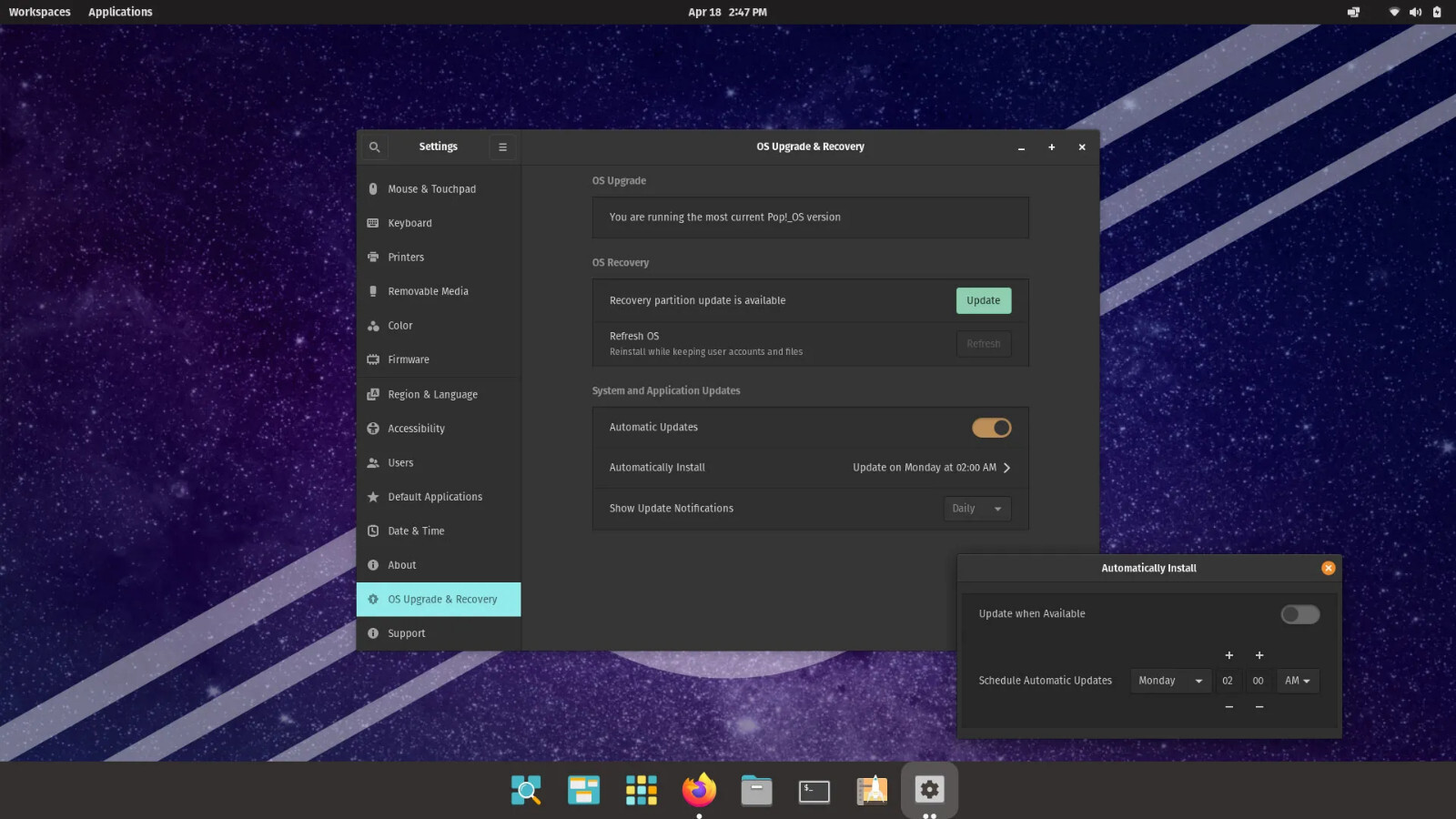 POP!_Os Linux 22.04 LTS OS 64Bit Bootable USB Flash Drive / System76