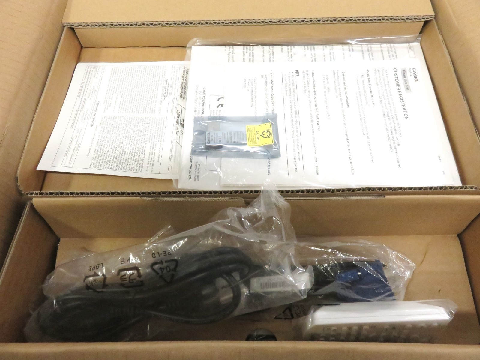 Casio XJ-UT311WN Projector * New Open Box * WXGA Laser/LED Hybrid