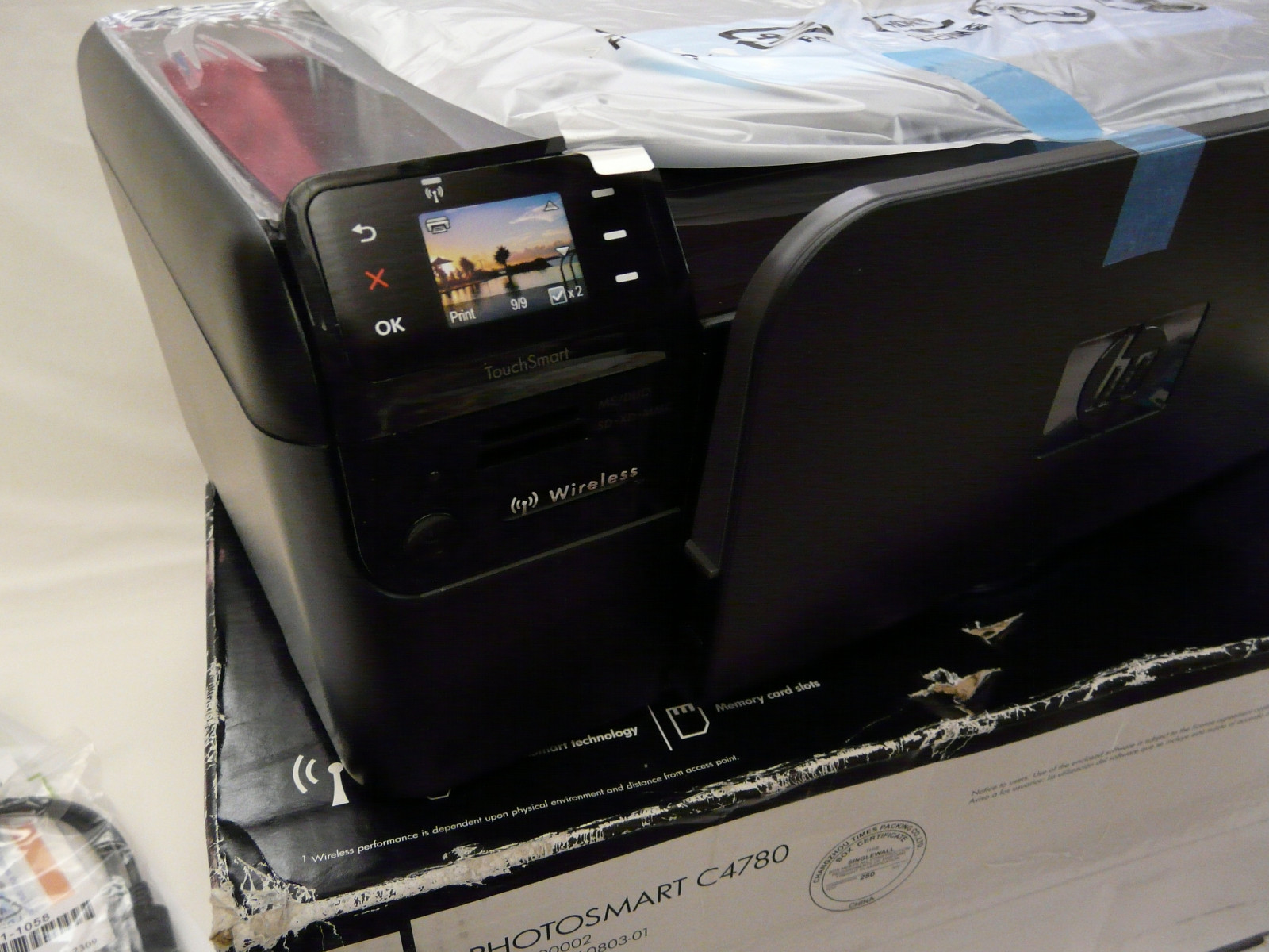 HP Photosmart C4780, New Replacement Printer -No Power Cord or Ink, Q830A